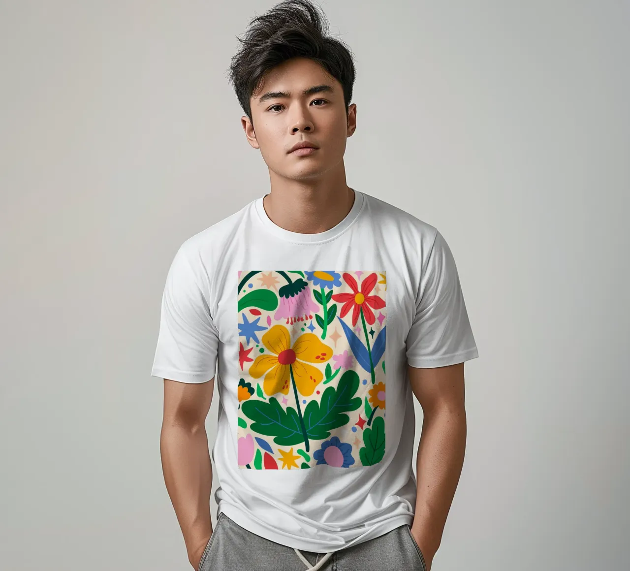Mixtape di fiori t-shirt da Kintsugi99