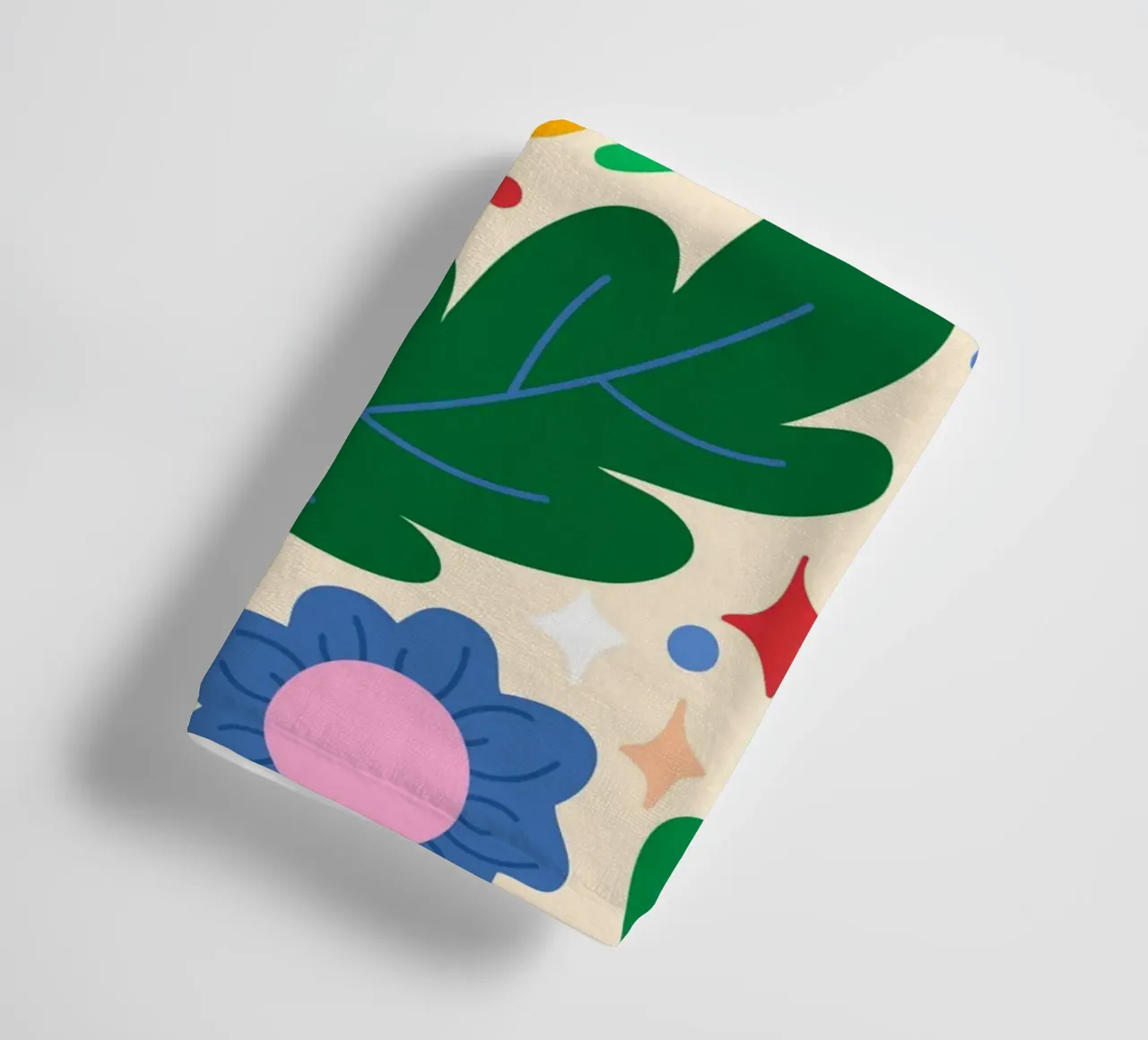 Mixtape di fiori asciugamano da bagno da Kintsugi99
