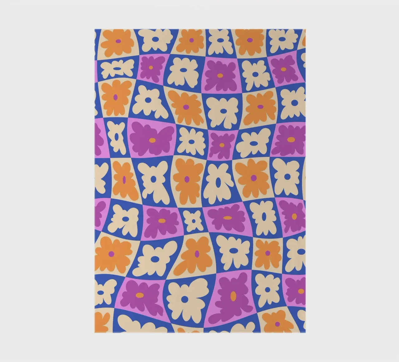 Het schaakbord van de natuur notitieboek van Kintsugi99