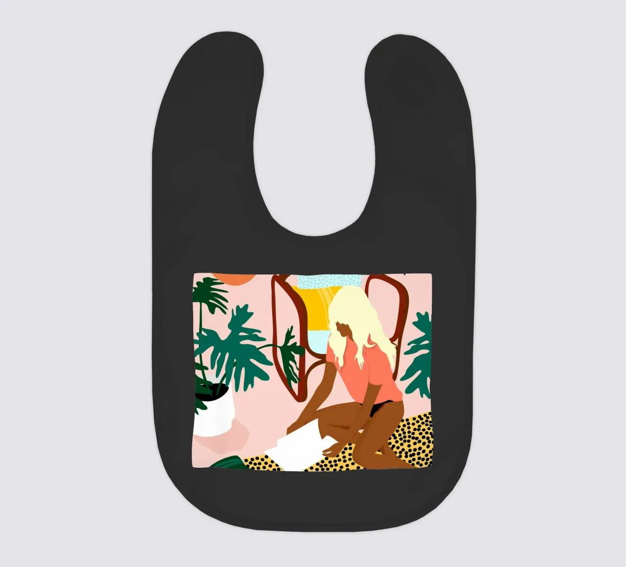 Angolo lettura chic bavaglino da Kintsugi99