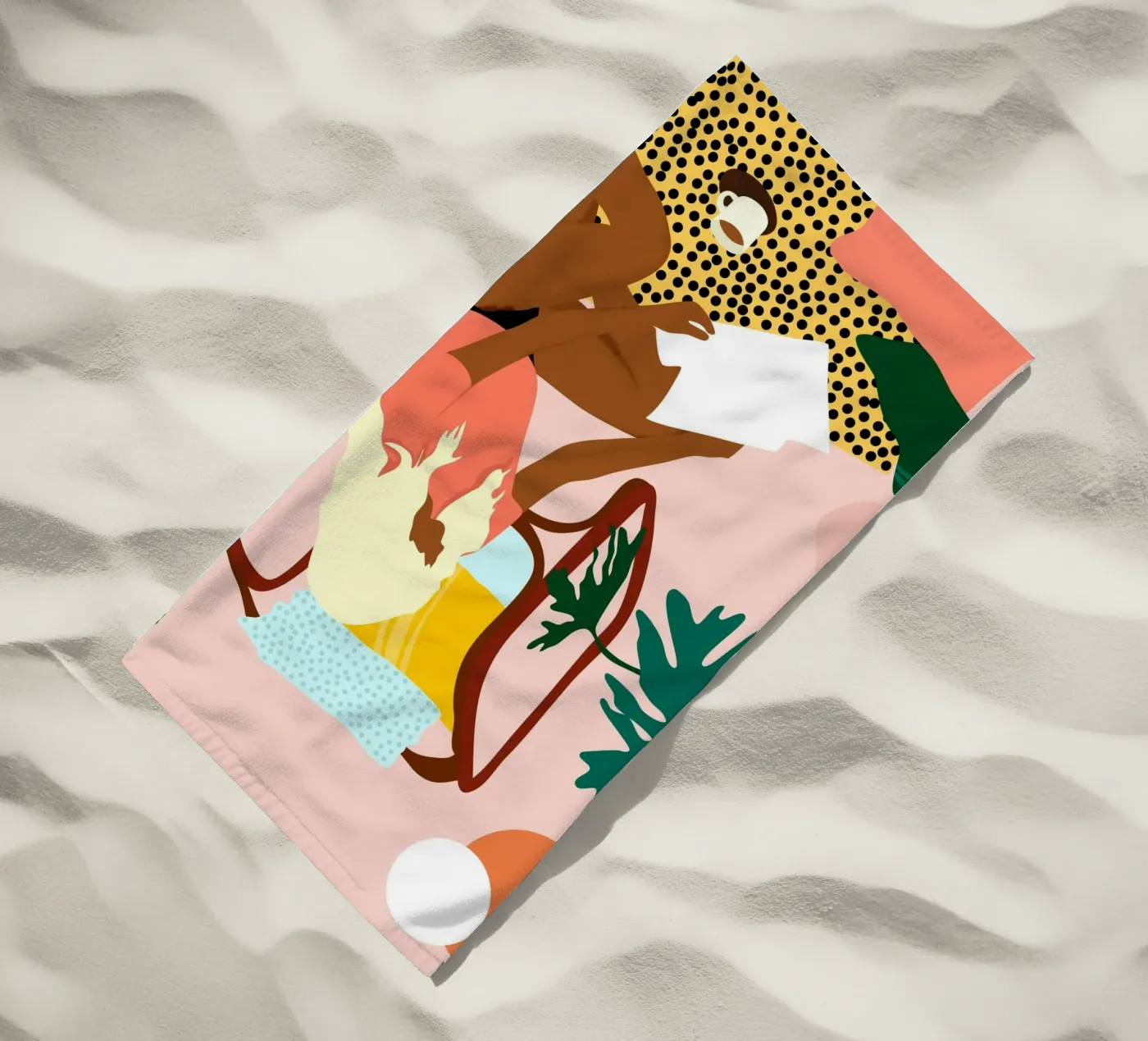 Angolo lettura chic telo mare da Kintsugi99