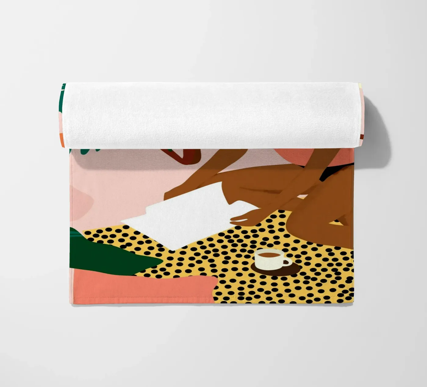 Angolo lettura chic telo mare da Kintsugi99