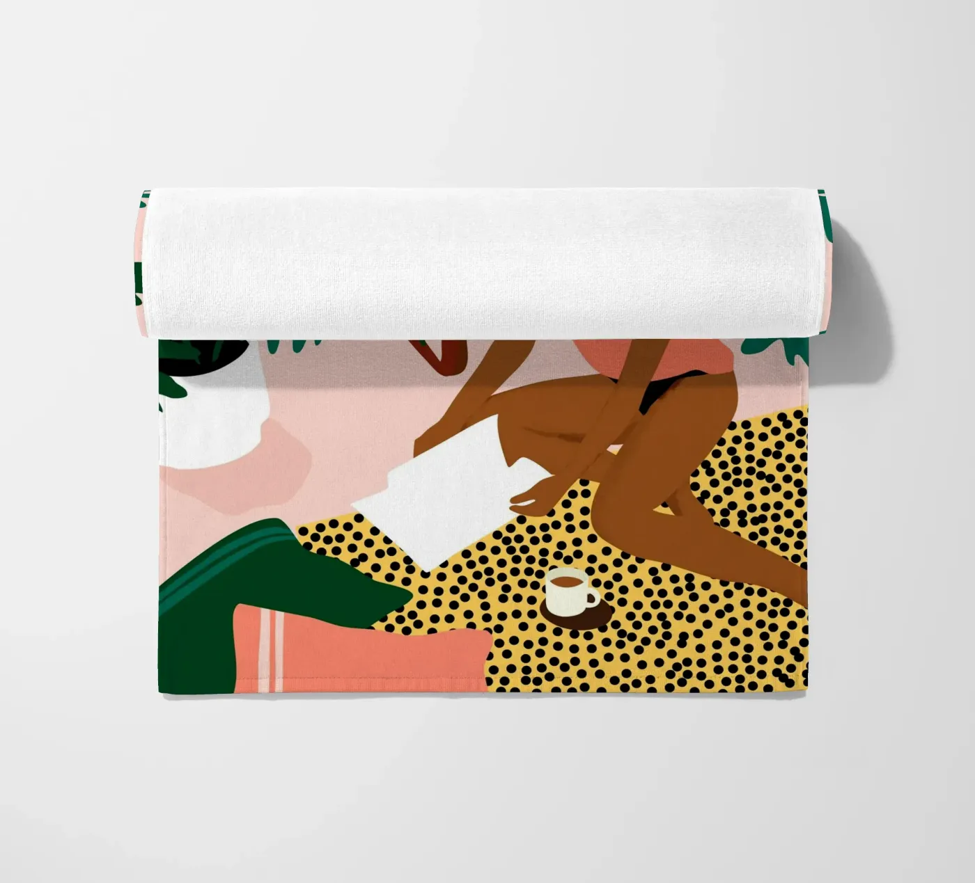 Angolo lettura chic telo mare da Kintsugi99