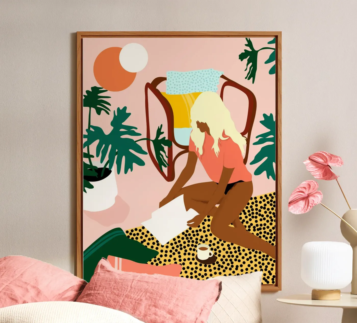 Chic Reading Corner forex plate by Kintsugi99