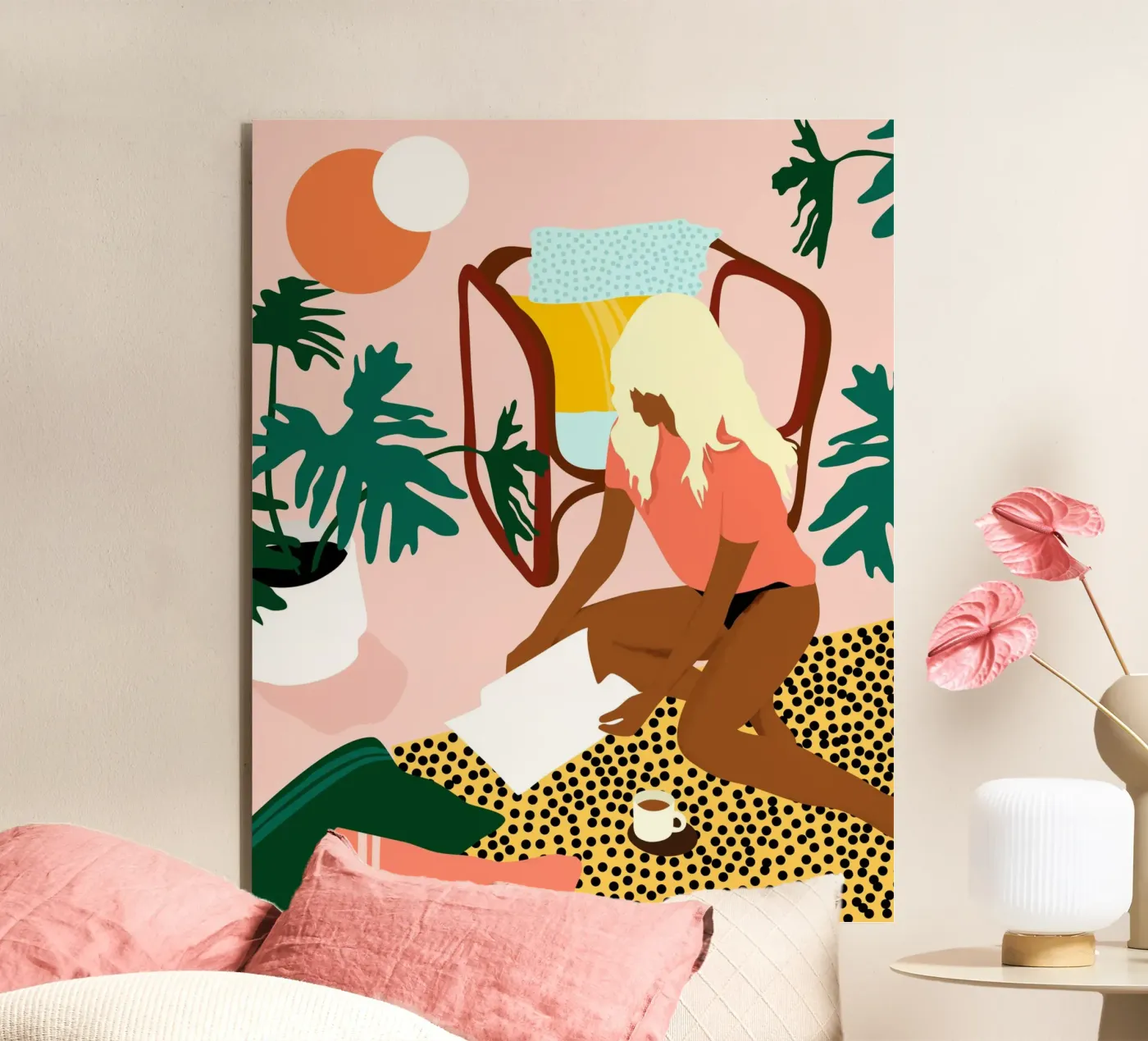 Chic Reading Corner forex plate by Kintsugi99