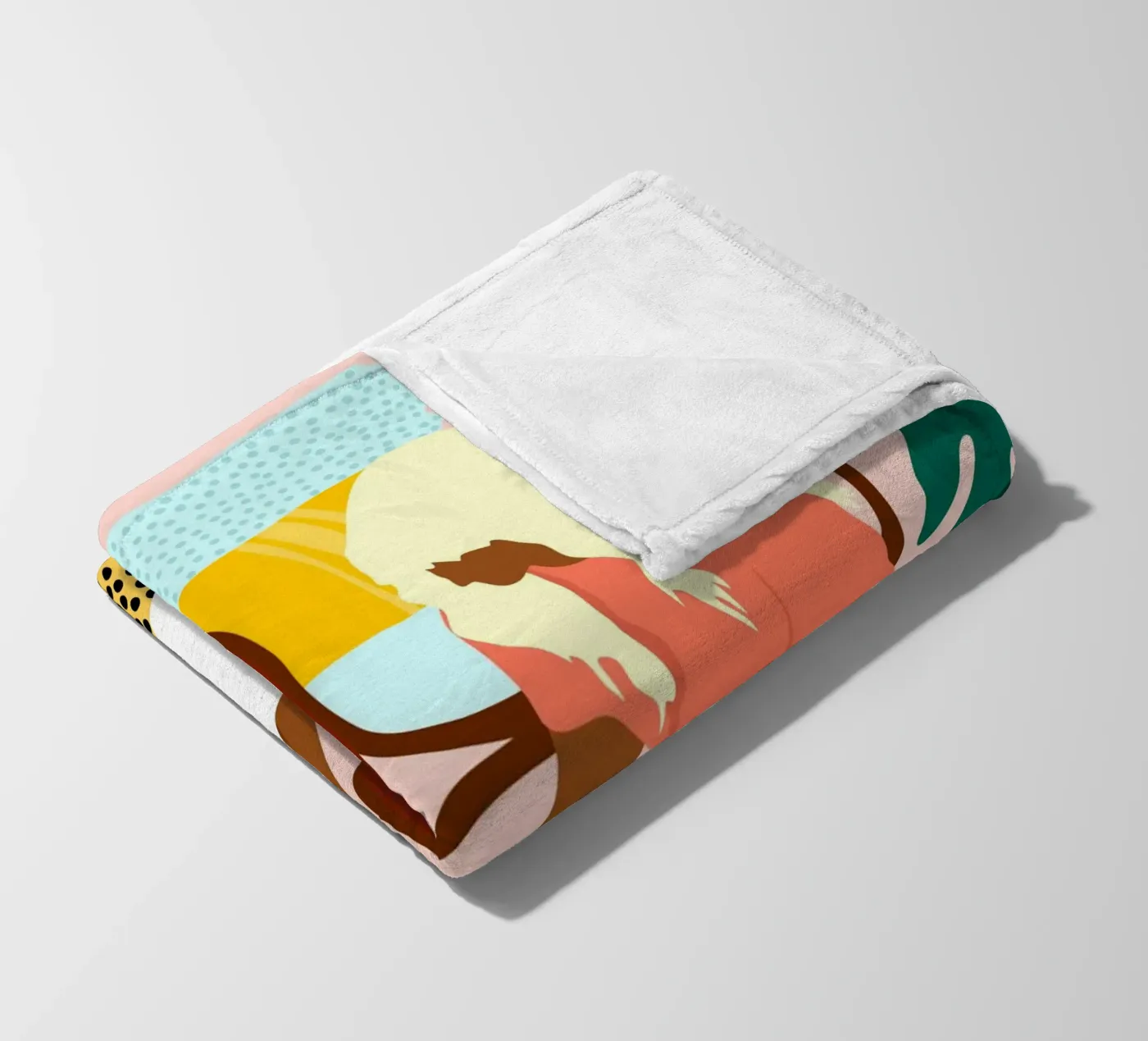Chic Reading Corner fleece blanket by Kintsugi99