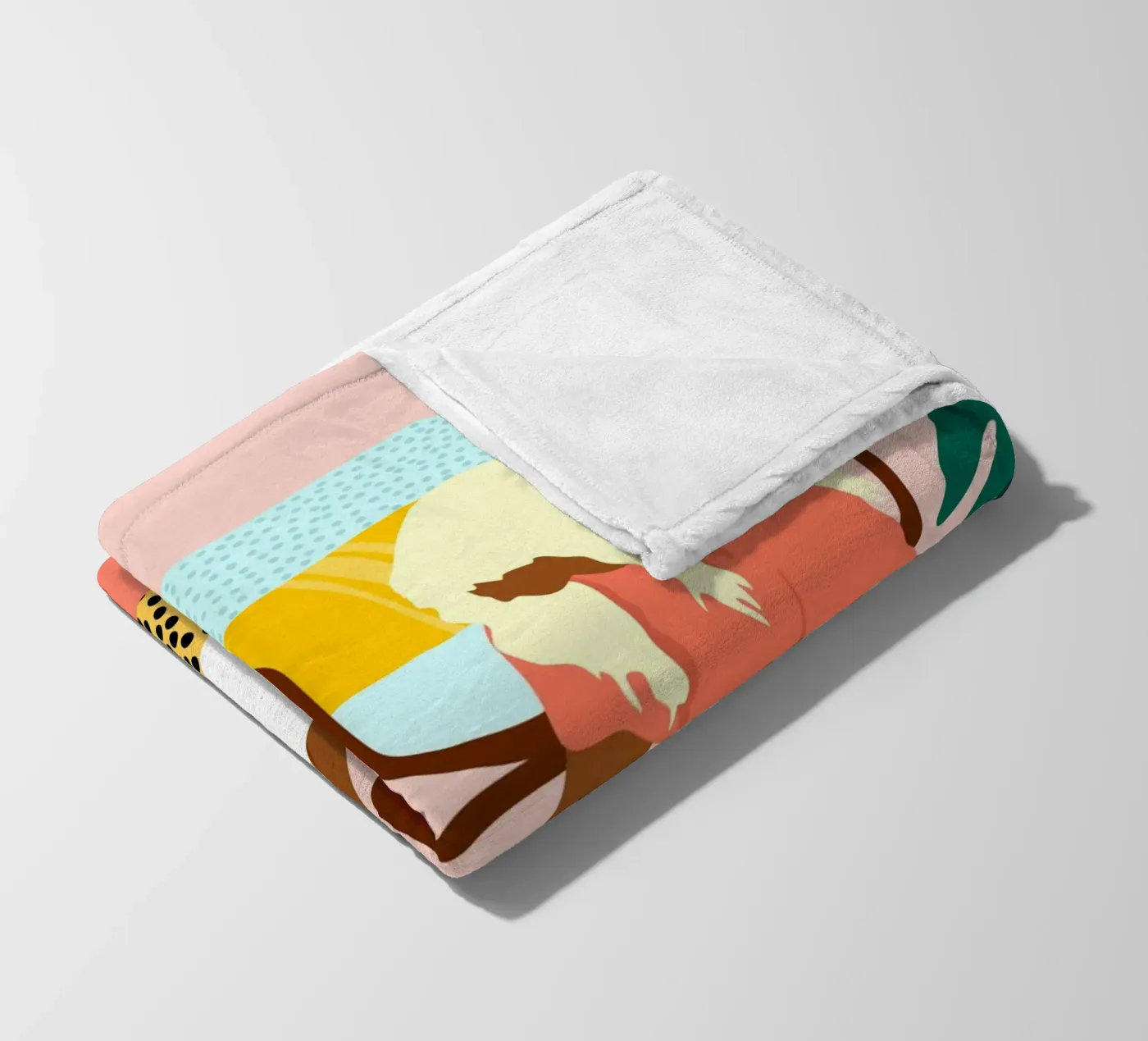 Chic Reading Corner fleece blanket by Kintsugi99