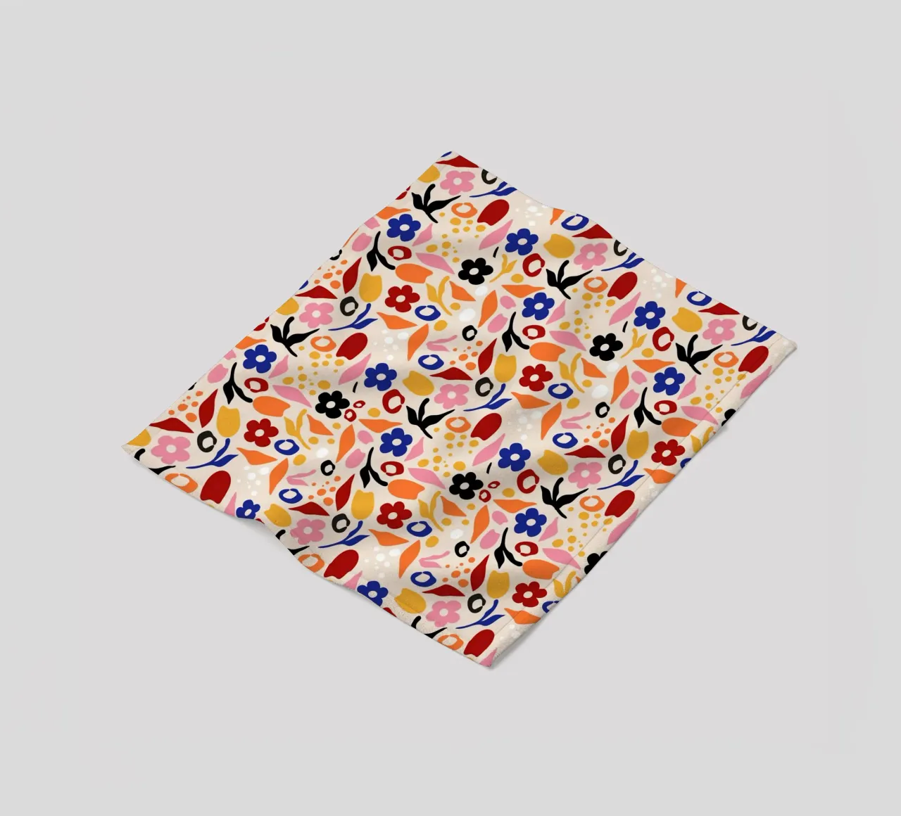 Swaying Petals, Rustling Leaves fleece blanket by Kintsugi99