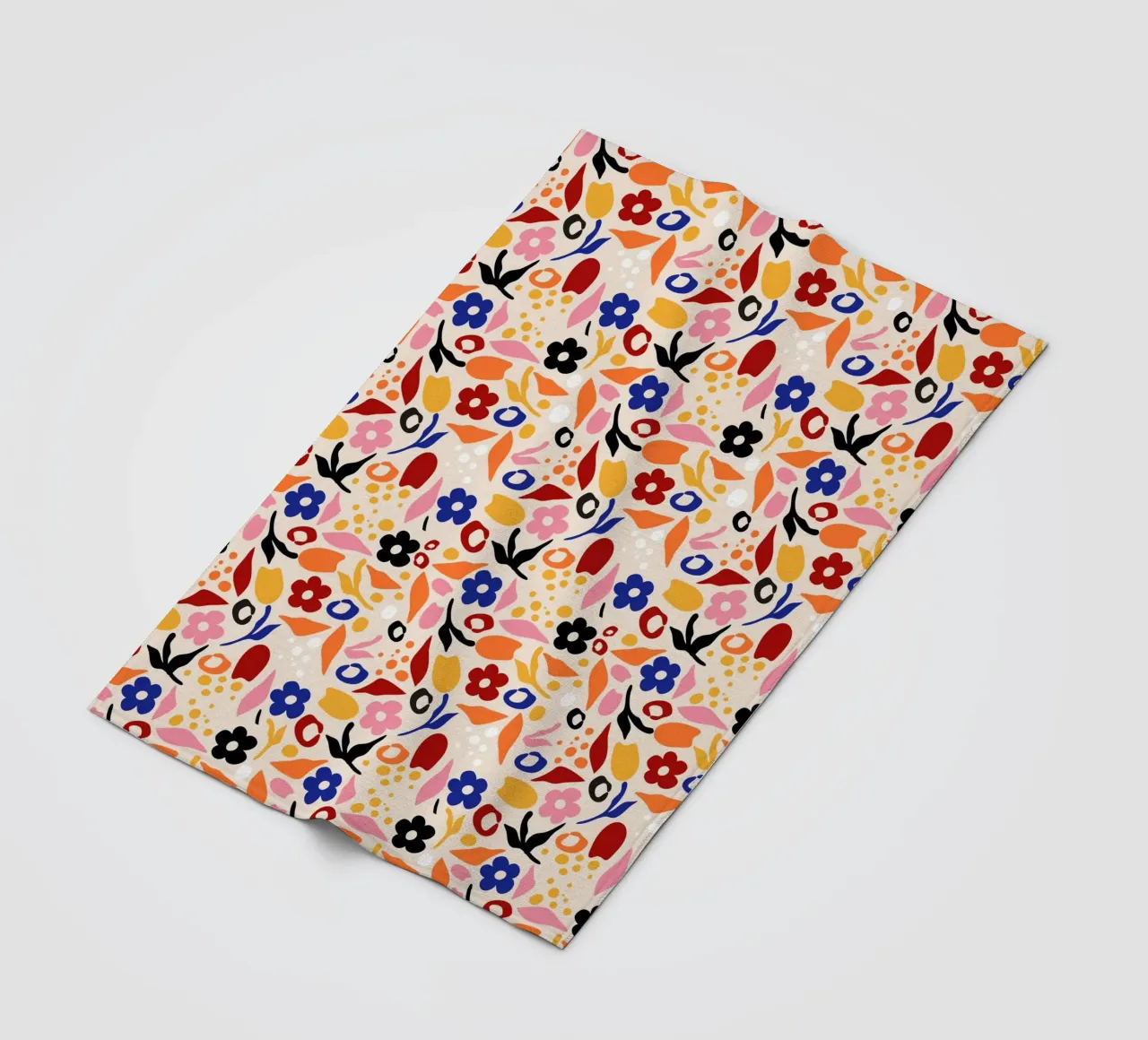 Swaying Petals, Rustling Leaves fleece blanket by Kintsugi99