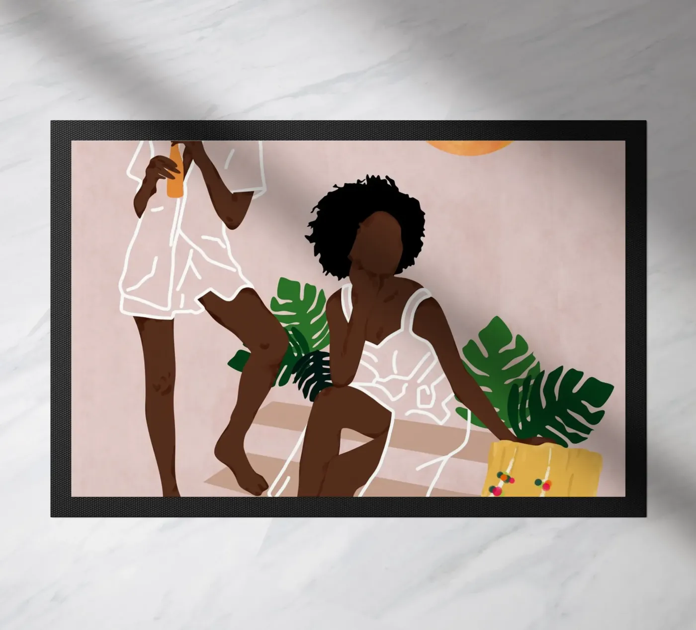 Sunlit Queens doormat by Kintsugi99