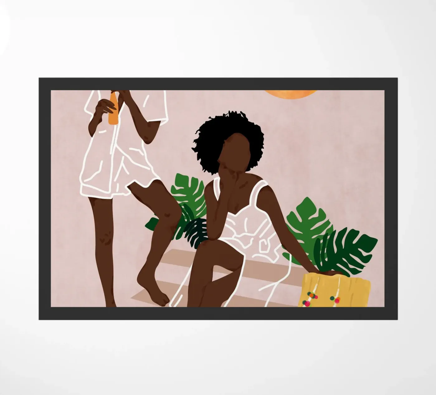 Sunlit Queens doormat by Kintsugi99