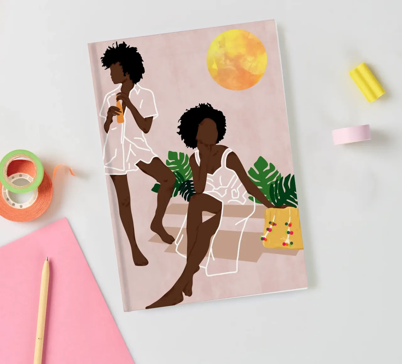 Sunlit Queens notebook by Kintsugi99