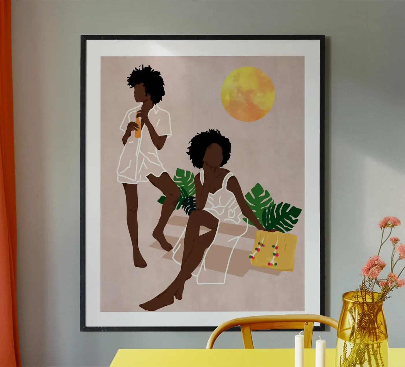 Sunlit Queens poster by Kintsugi99