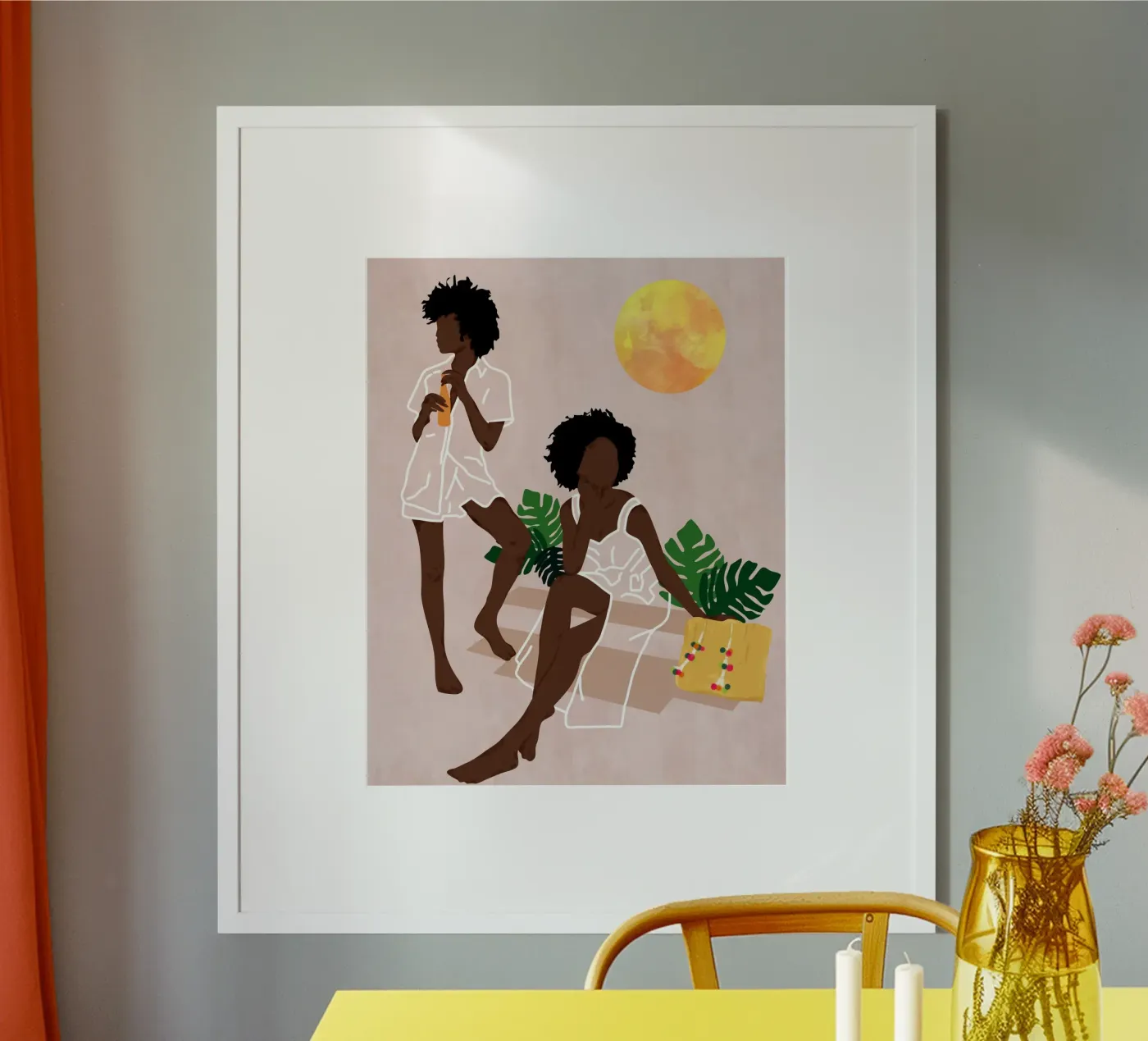 Sunlit Queens poster by Kintsugi99