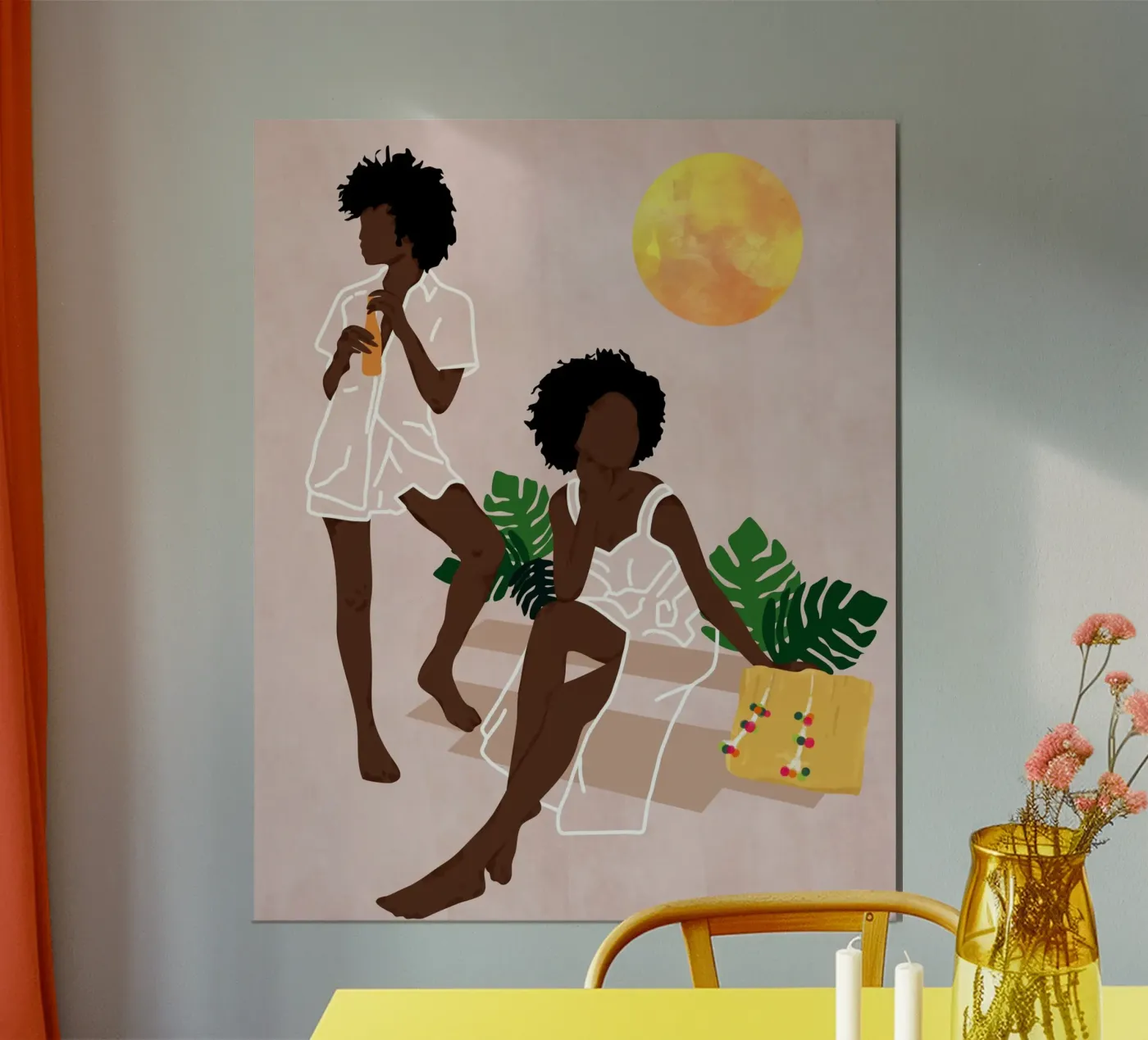 Sunlit Queens poster by Kintsugi99