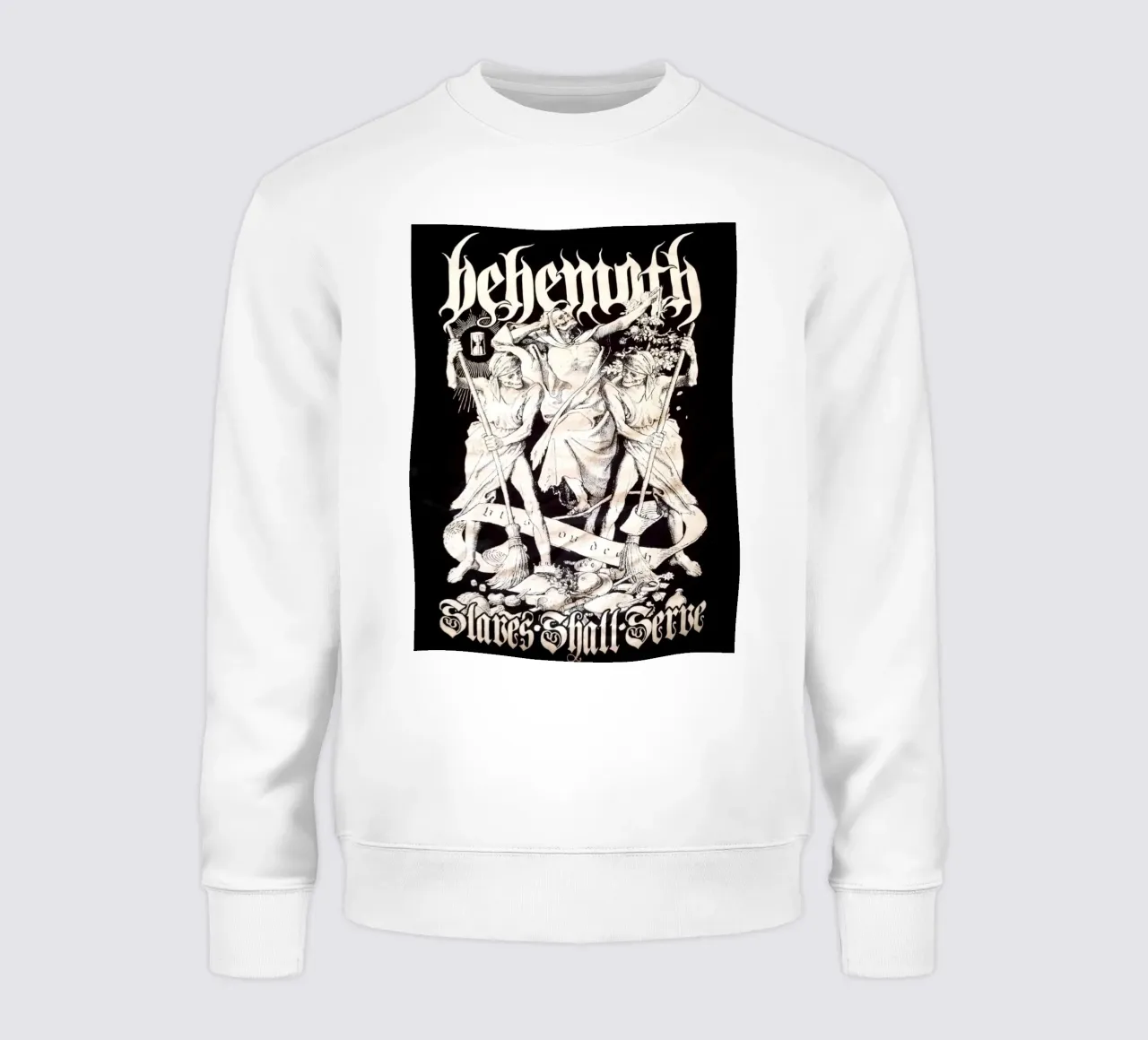 Behemoth Metallo Nero felpa da HUMMERSONIC