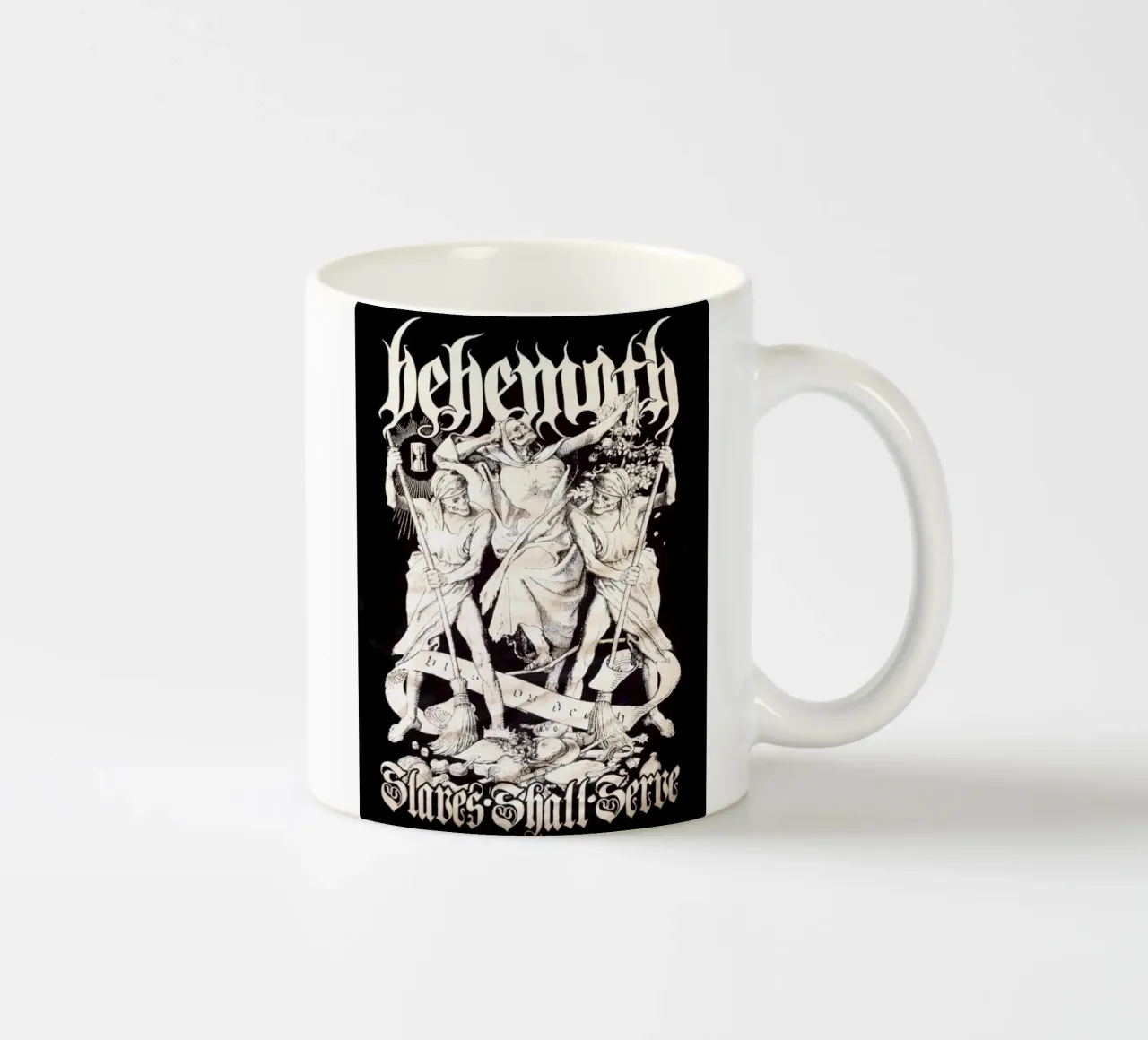 Behemoth Metallo Nero tazza in ceramica da HUMMERSONIC