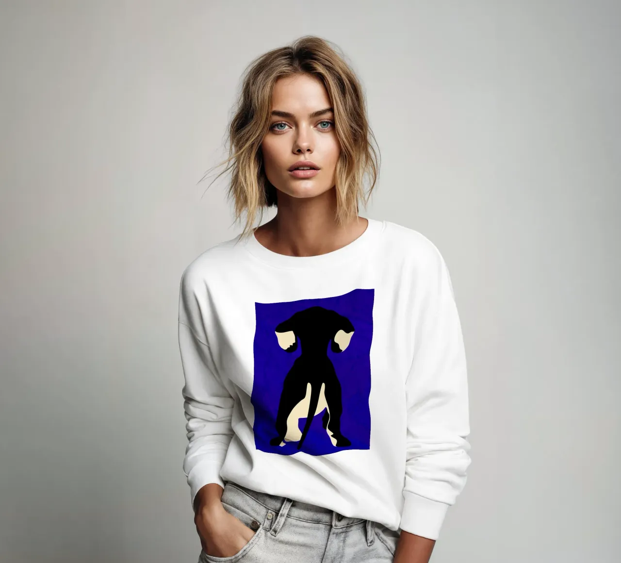 Fondale blu felpa da Kintsugi99