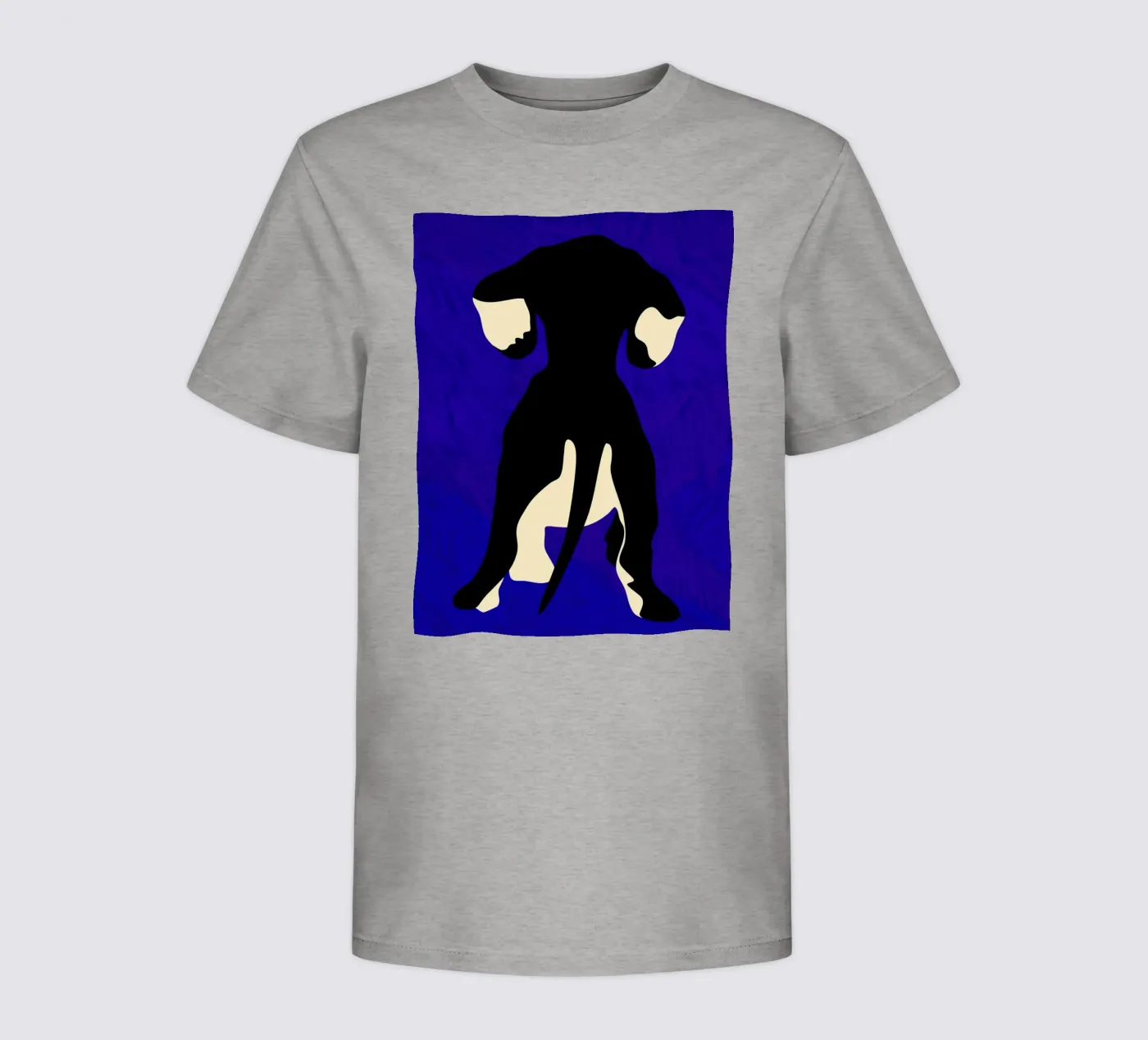 Blauer Backdrop Kinder T-Shirt von Kintsugi99