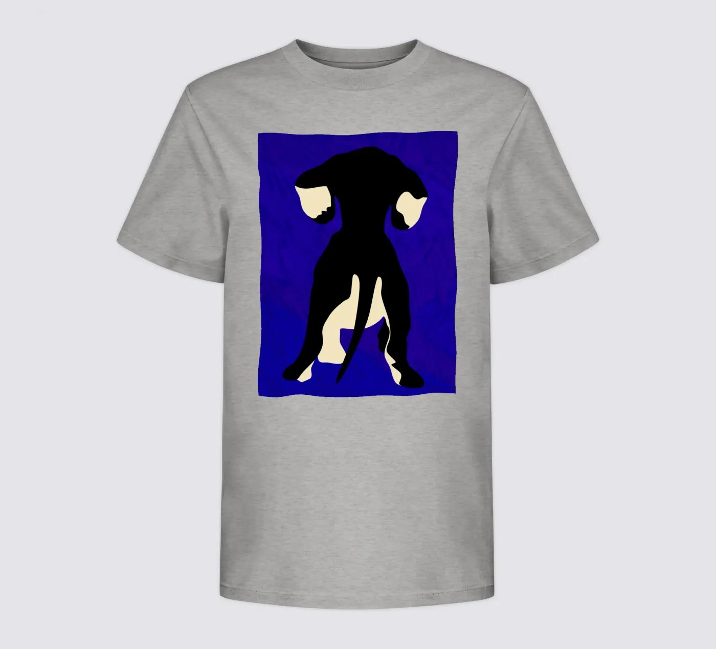 Blue Backdrop kinder t-shirt van Kintsugi99