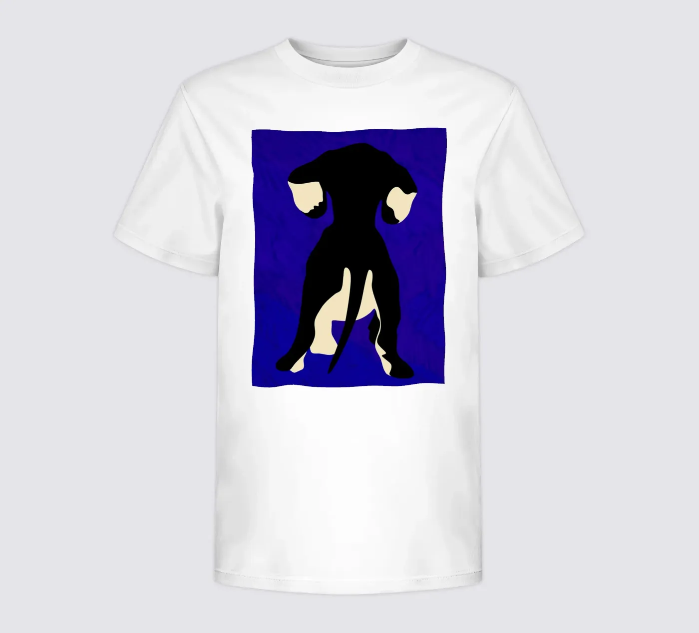 Blauer Backdrop Kinder T-Shirt von Kintsugi99