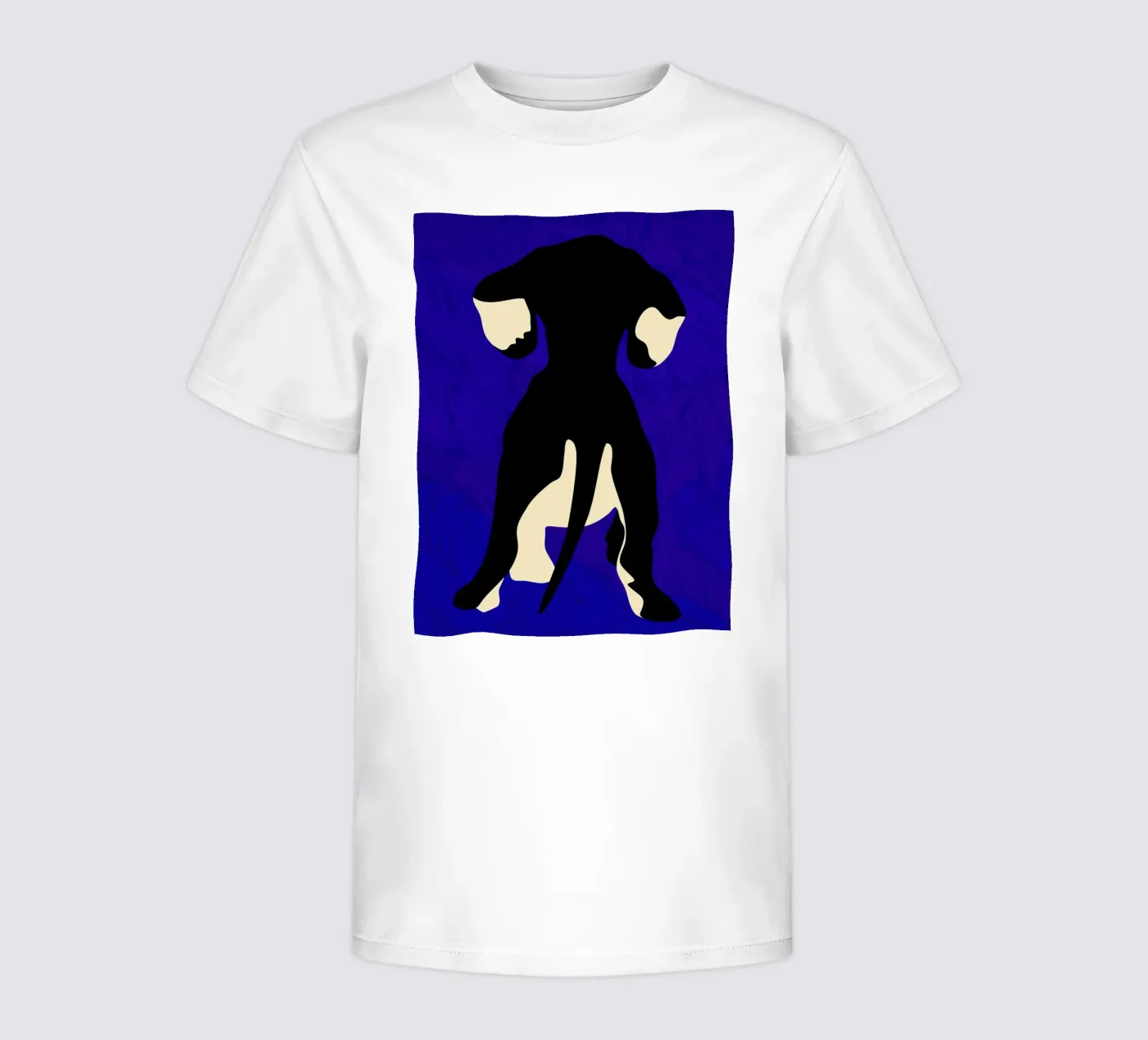 Blue Backdrop kinder t-shirt van Kintsugi99