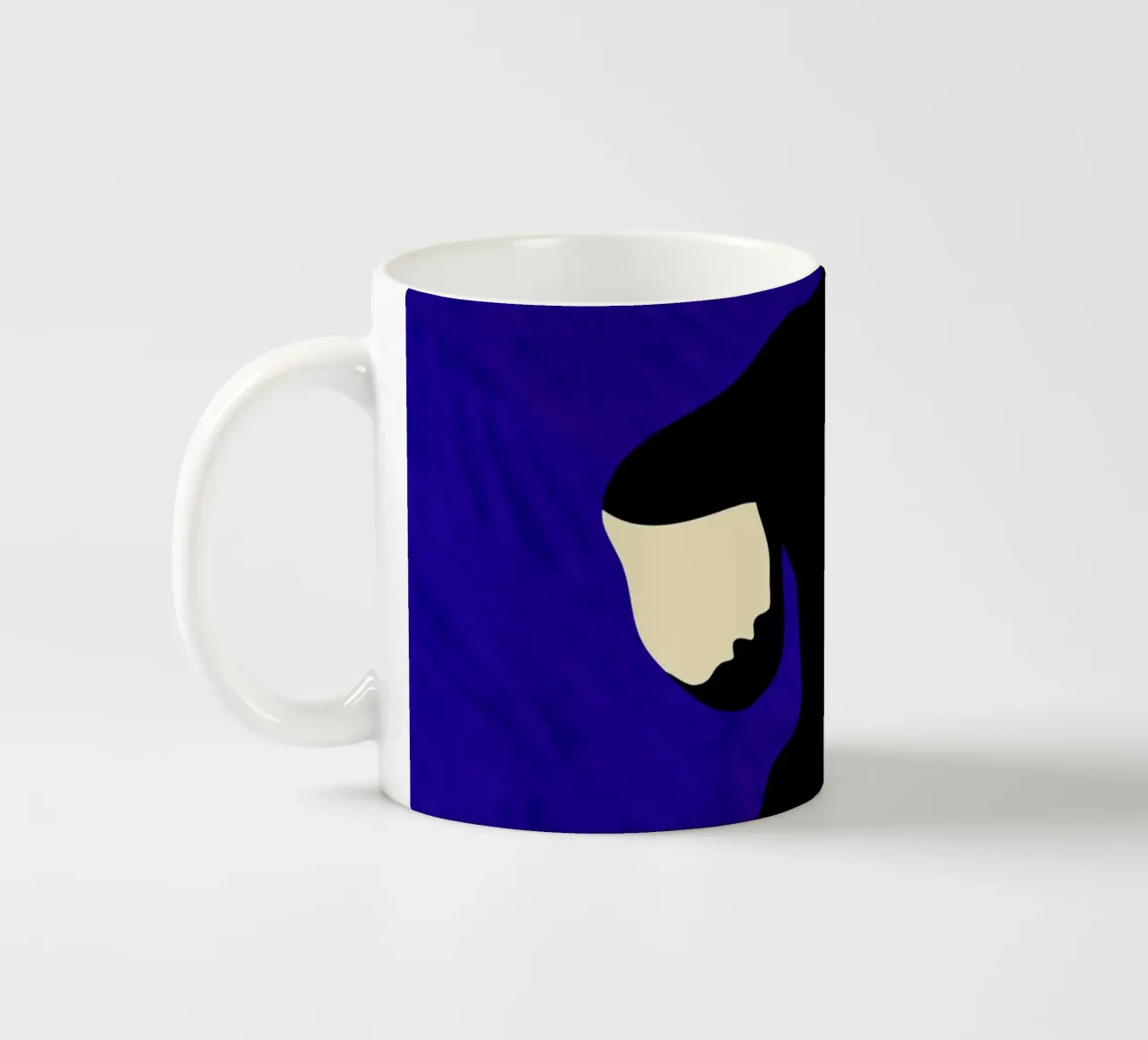Fondale blu tazza in ceramica da Kintsugi99