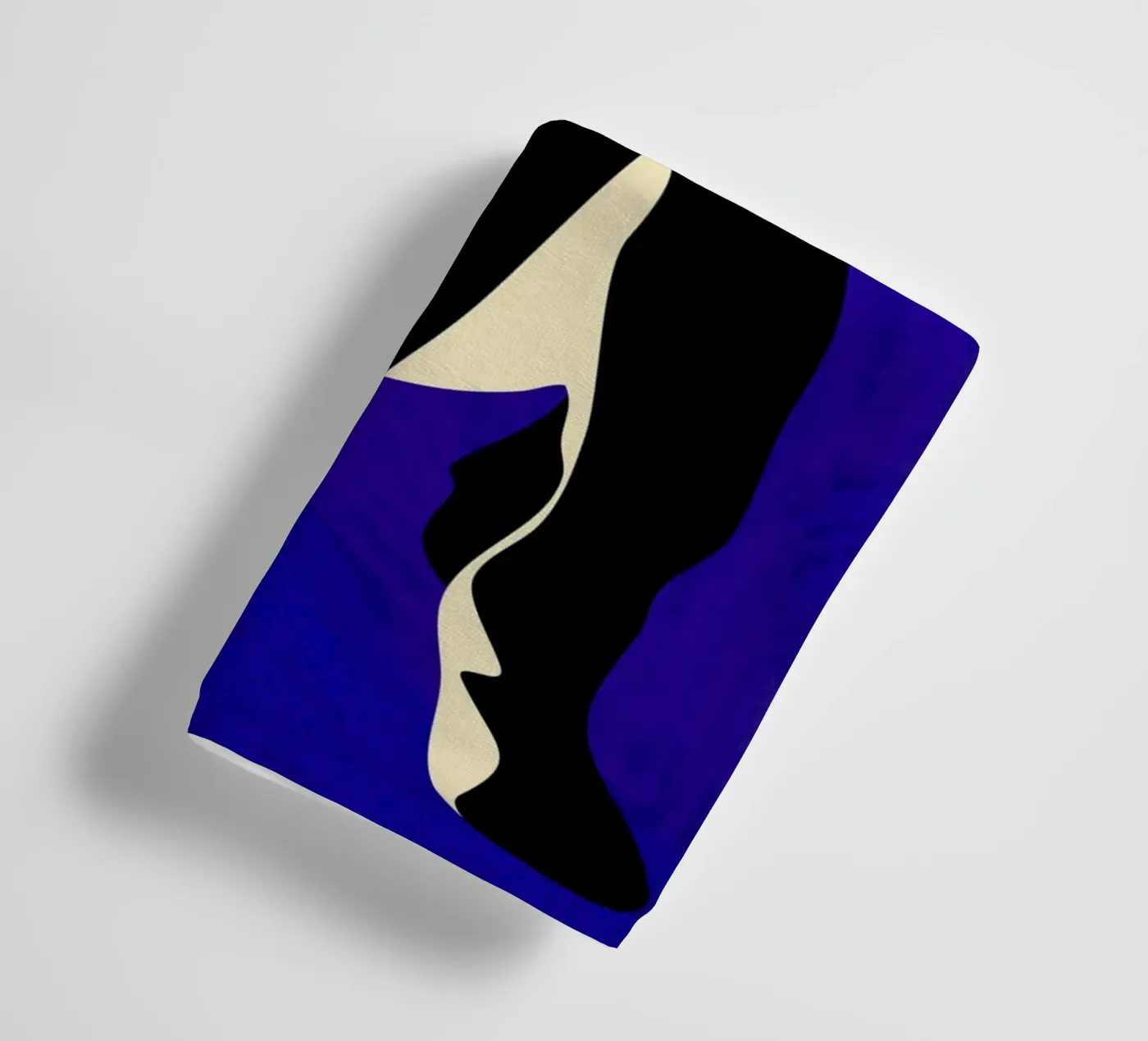 Blauer Backdrop Handtuch von Kintsugi99