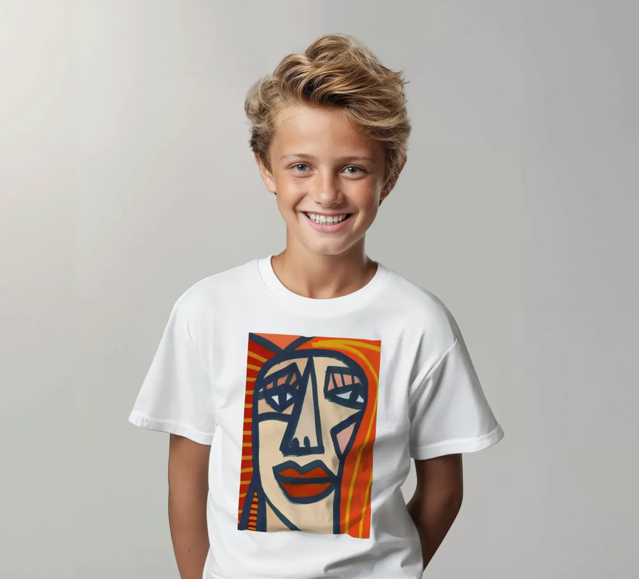 Jacki t-shirt bambini da Maria Kritzas