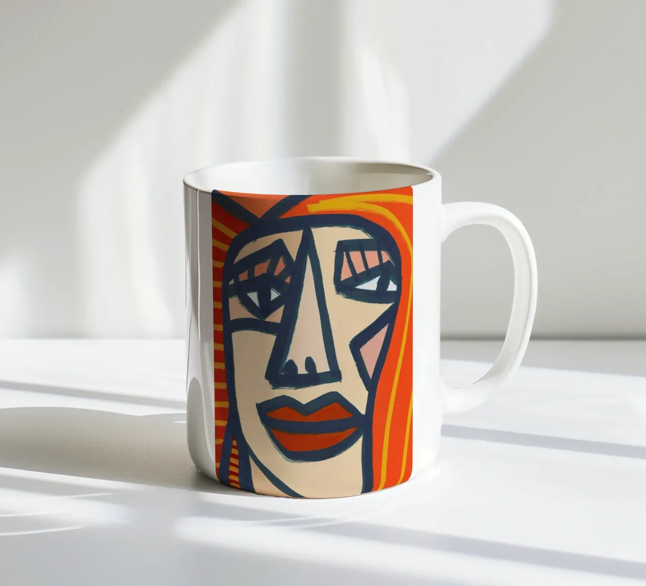 Jacki tazza in ceramica da Maria Kritzas