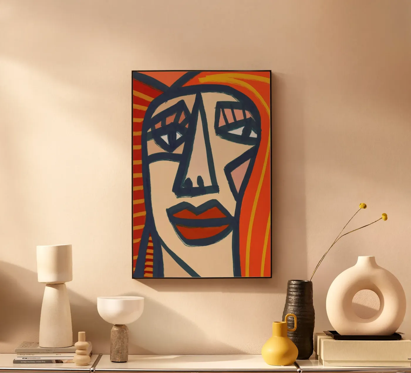 Jacki acrylic glass by Maria Kritzas