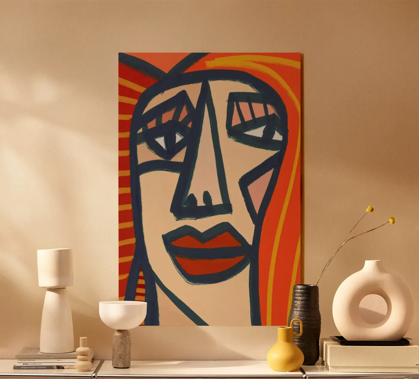 Jacki acrylic glass by Maria Kritzas