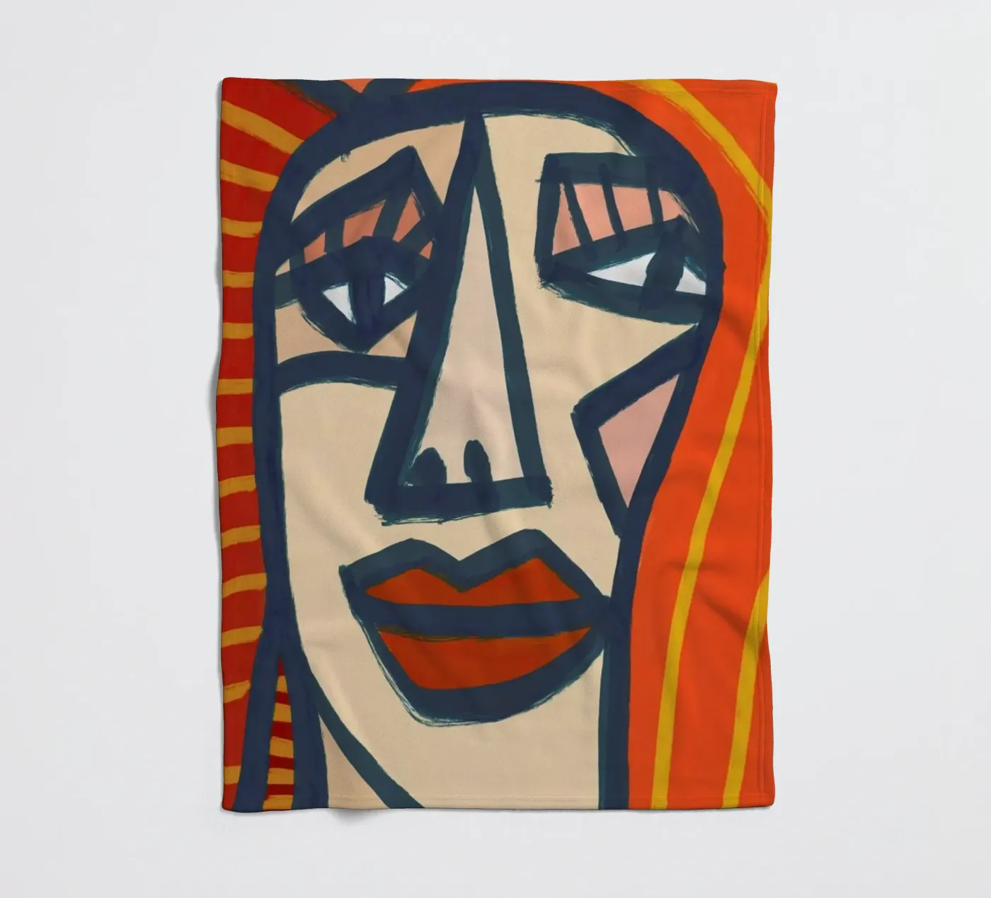 Jacki fleece blanket by Maria Kritzas