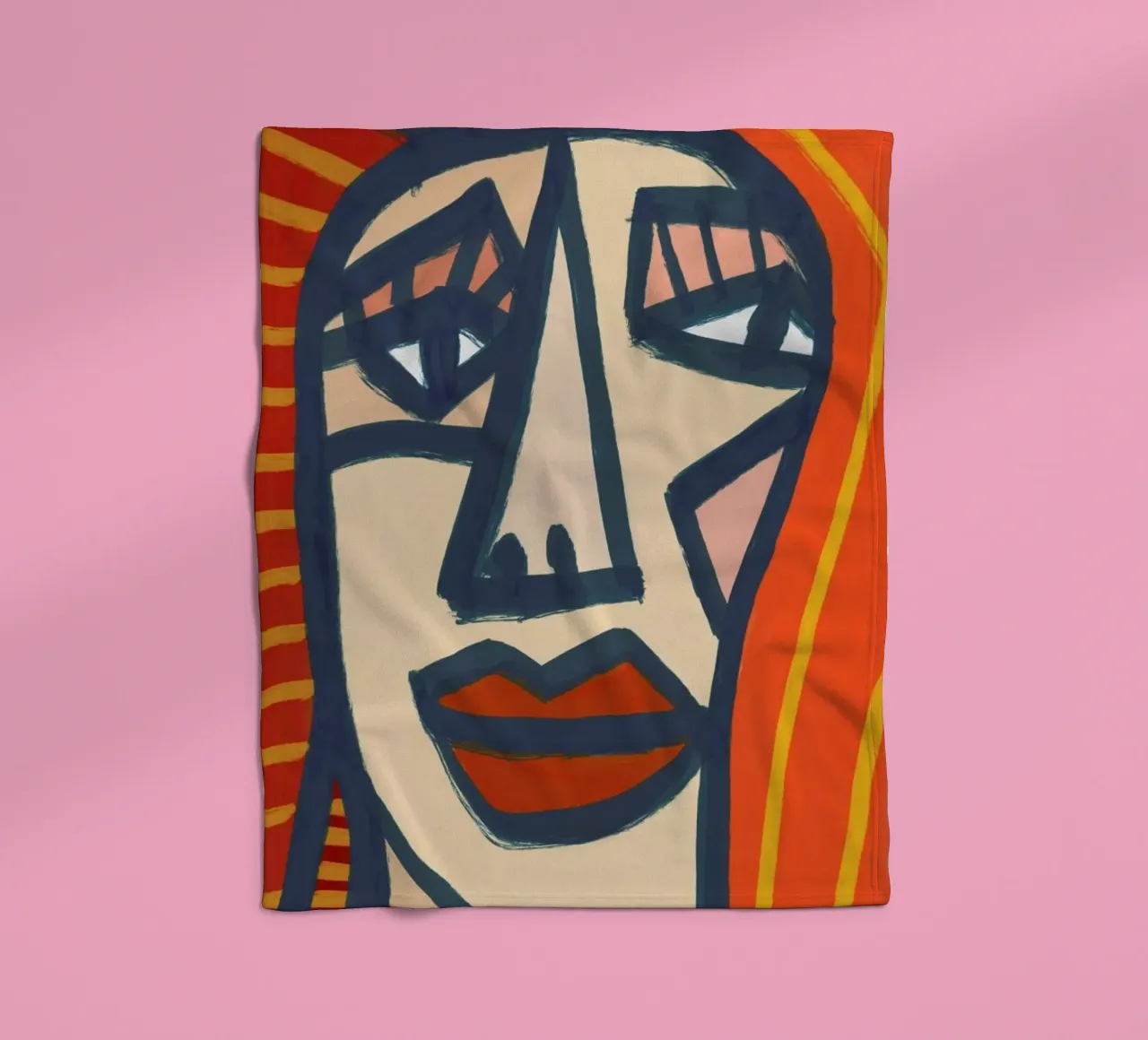 Jacki fleecedeken van Maria Kritzas