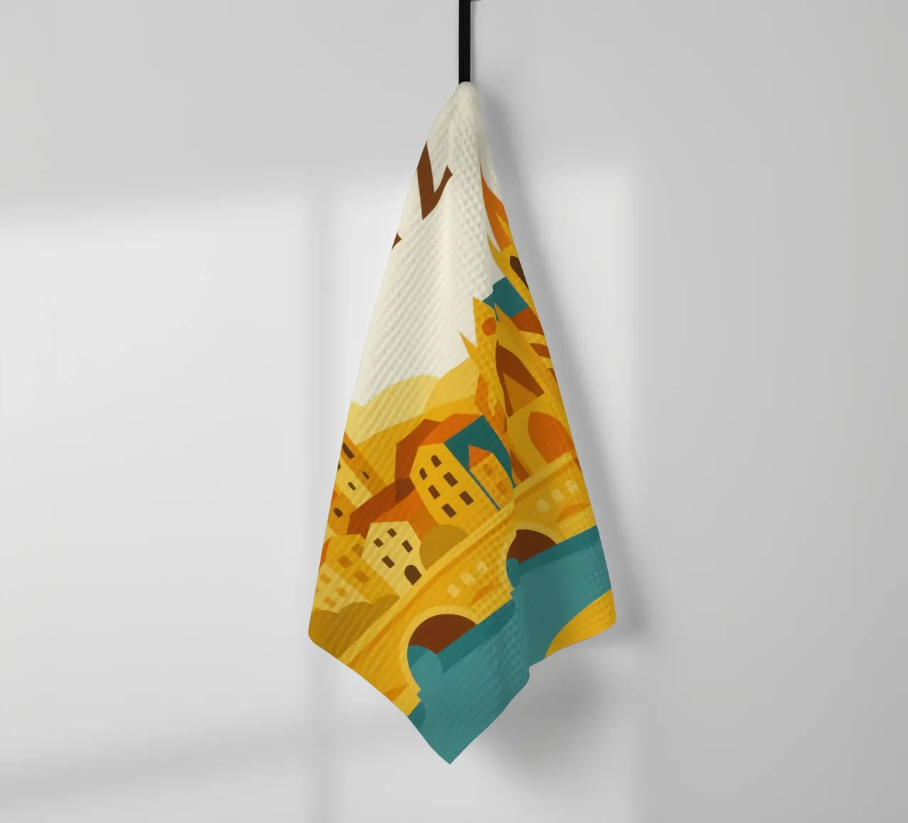 Metz, luce dorata sulla città cattedrale canovaccio da cucina da JETLAG | affiches voyage