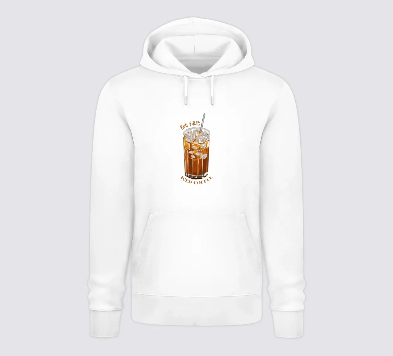 Ma prima il caffè freddo felpa con cappuccio da EDMPROJECT