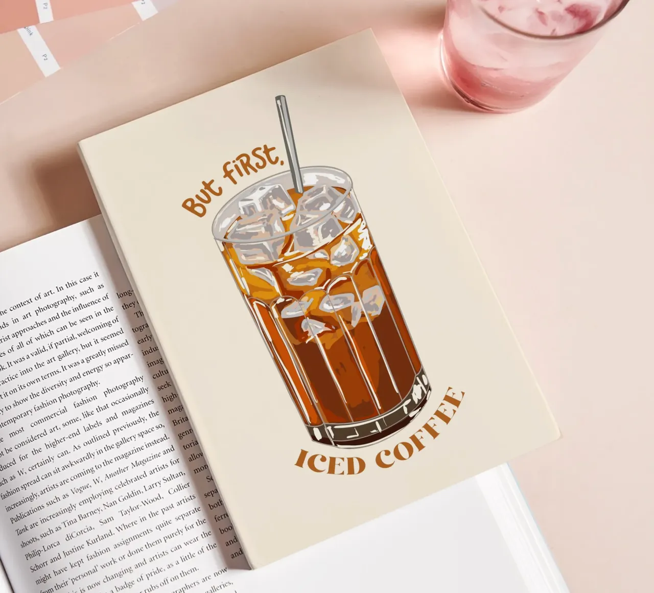 But First Iced Coffee notebook by EDMPROJECT