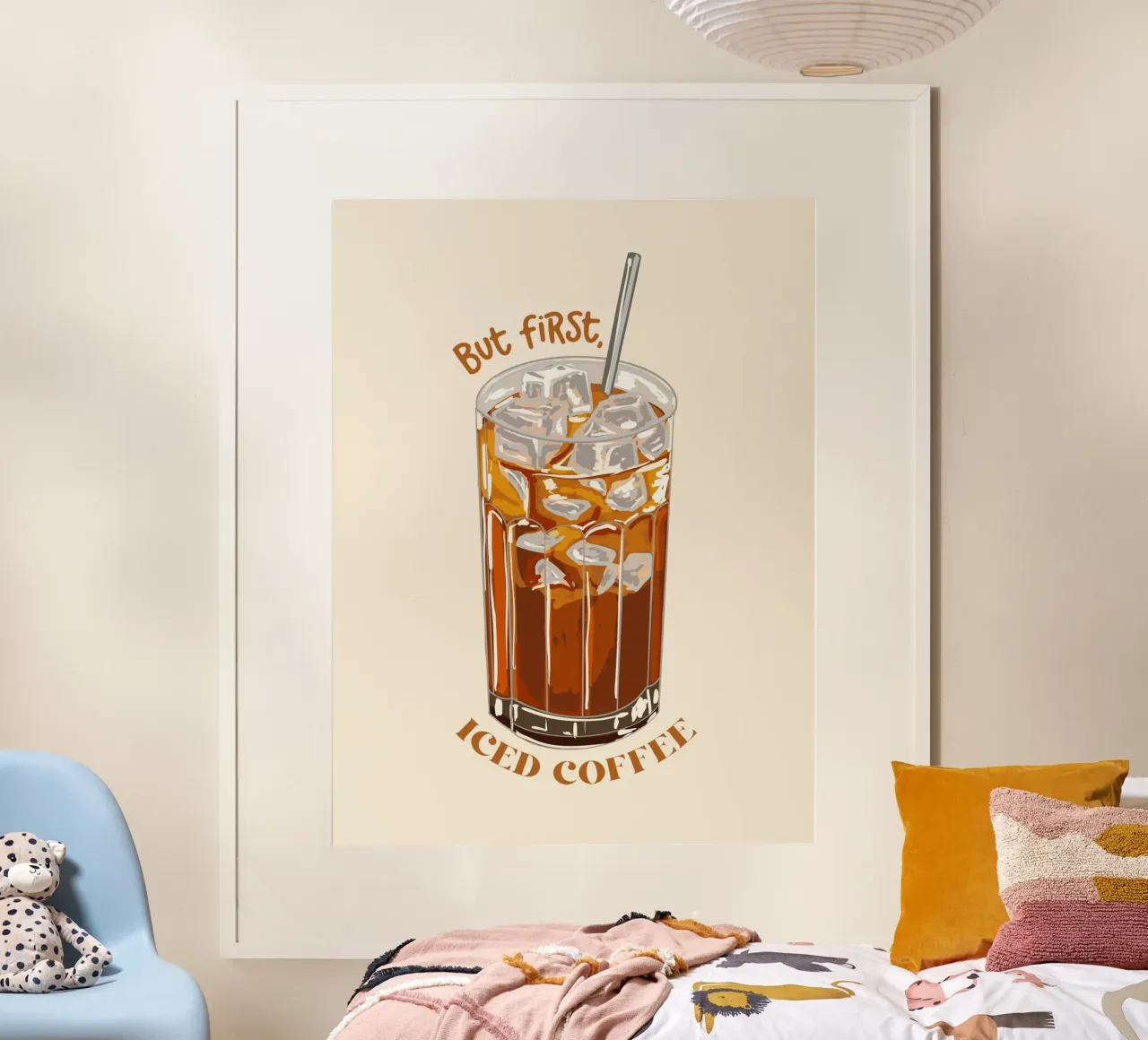 Ma prima il caffè freddo poster da EDMPROJECT