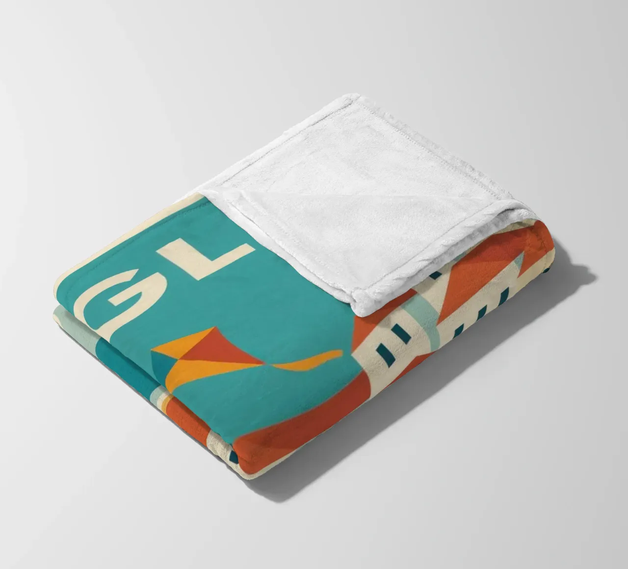 Anglet, aquilone e faro sull'Atlantico coperta in pile da JETLAG | affiches voyage