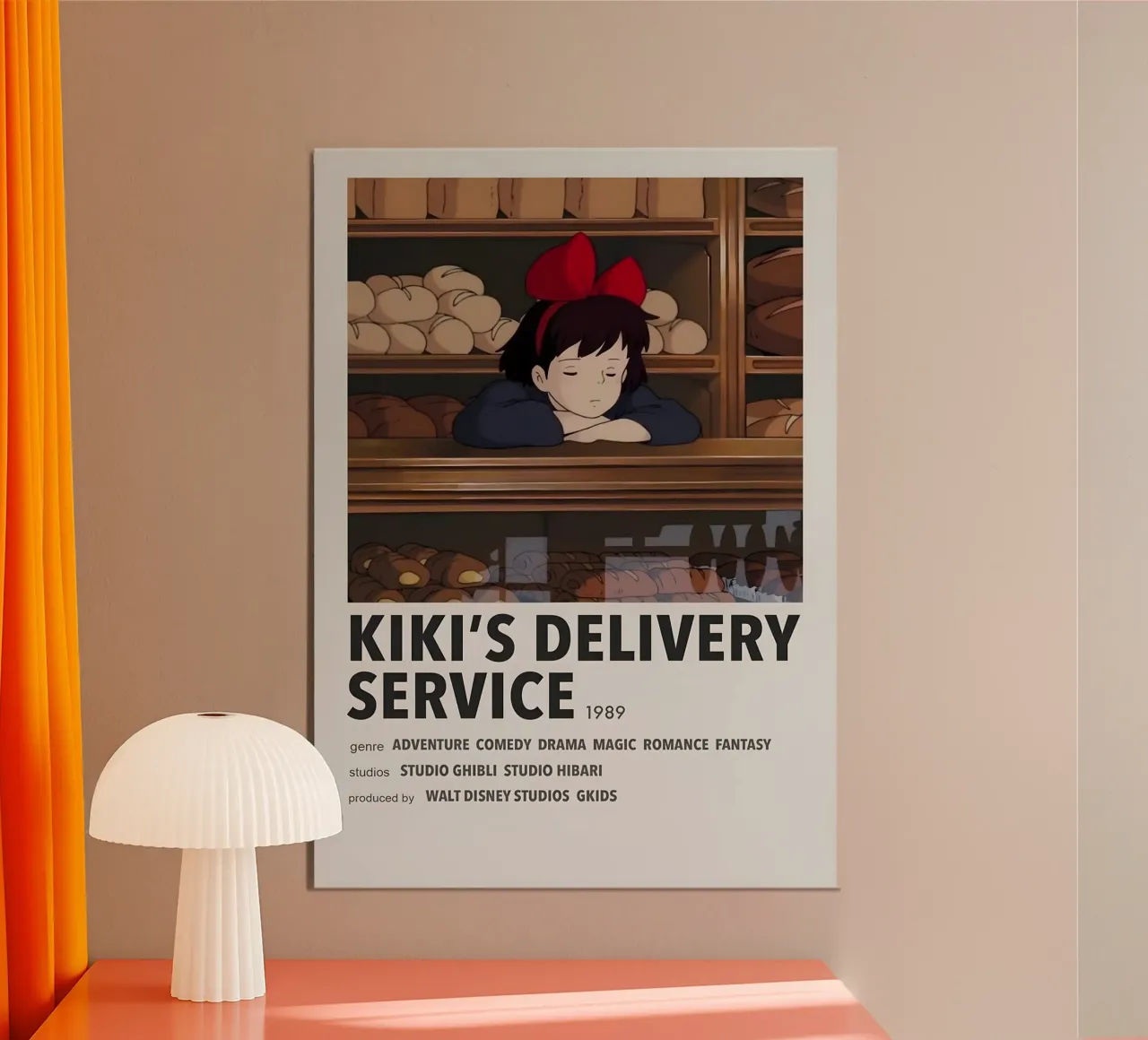 KIKI'S DELIVERY SERVICE  1989 poster da Totoya