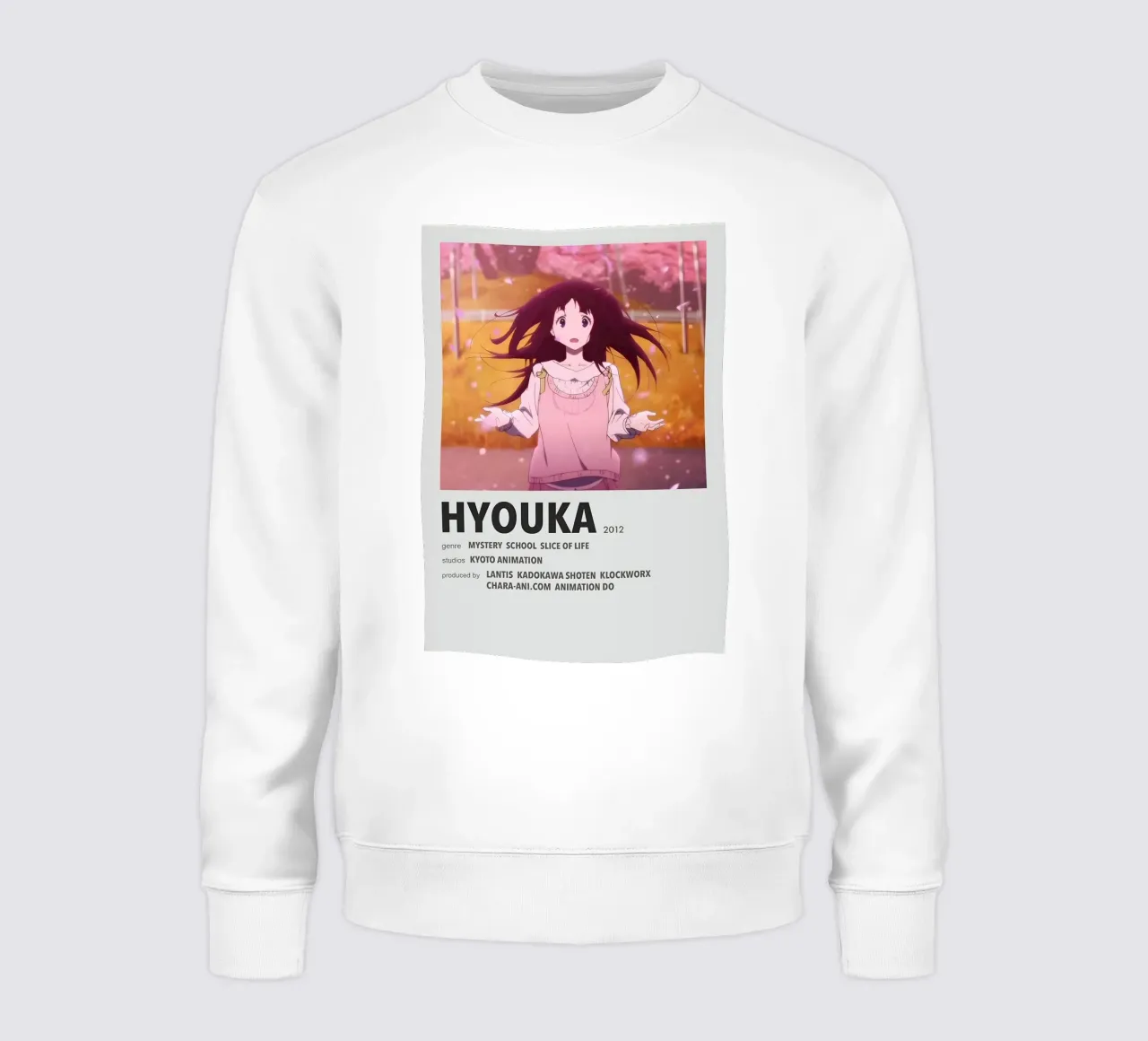 HYOUKA  2012 felpa da Totoya
