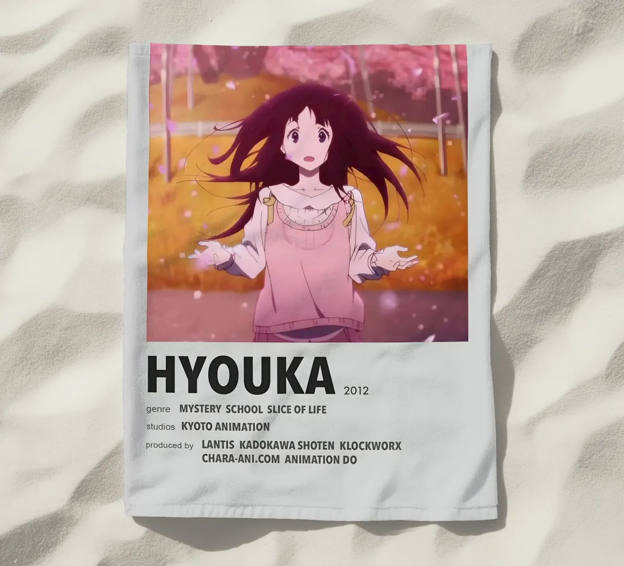 HYOUKA  2012 strandhanddoek van Totoya
