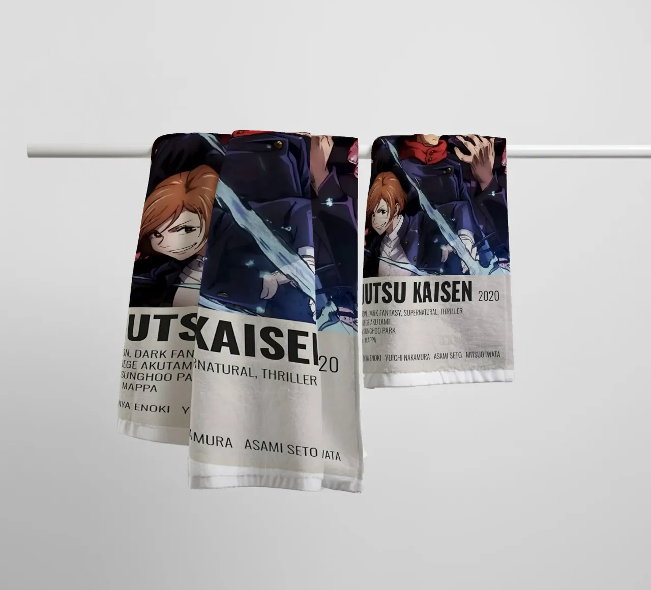 JUJUTSU KAISEN 2020 asciugamano da bagno da Totoya