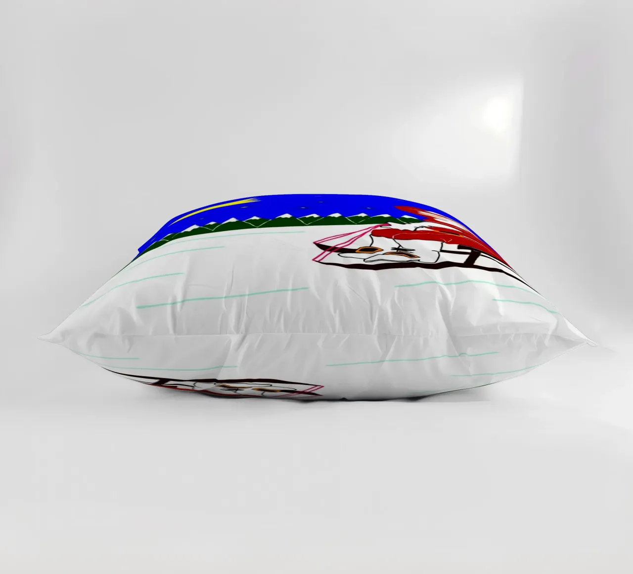 Christmas decorative cushion by Massimo Frascogna
