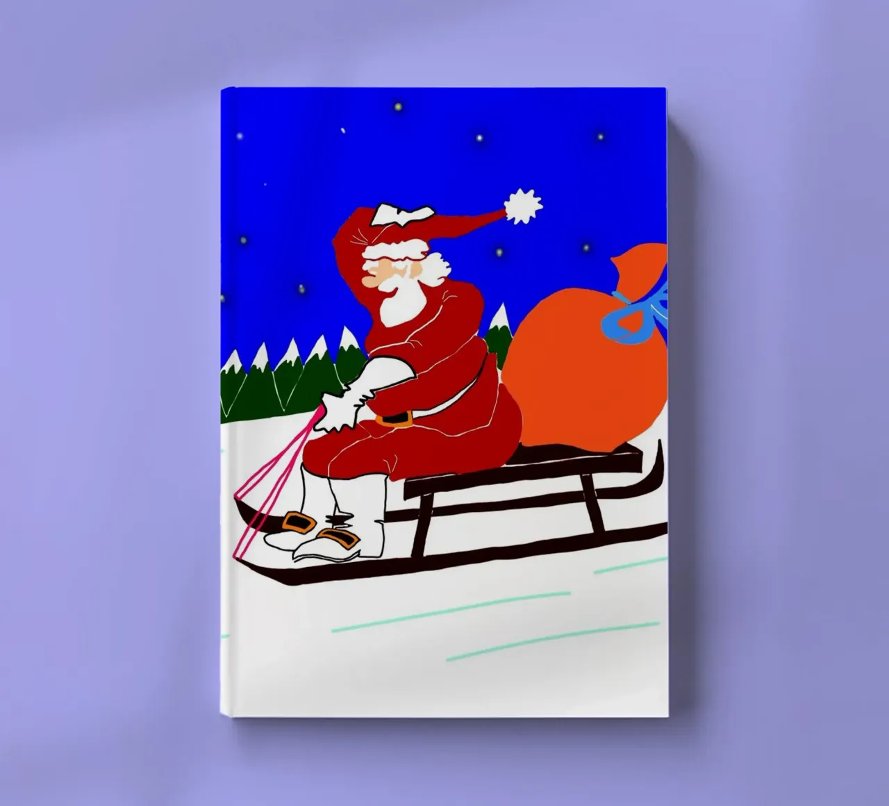 Christmas notebook by Massimo Frascogna