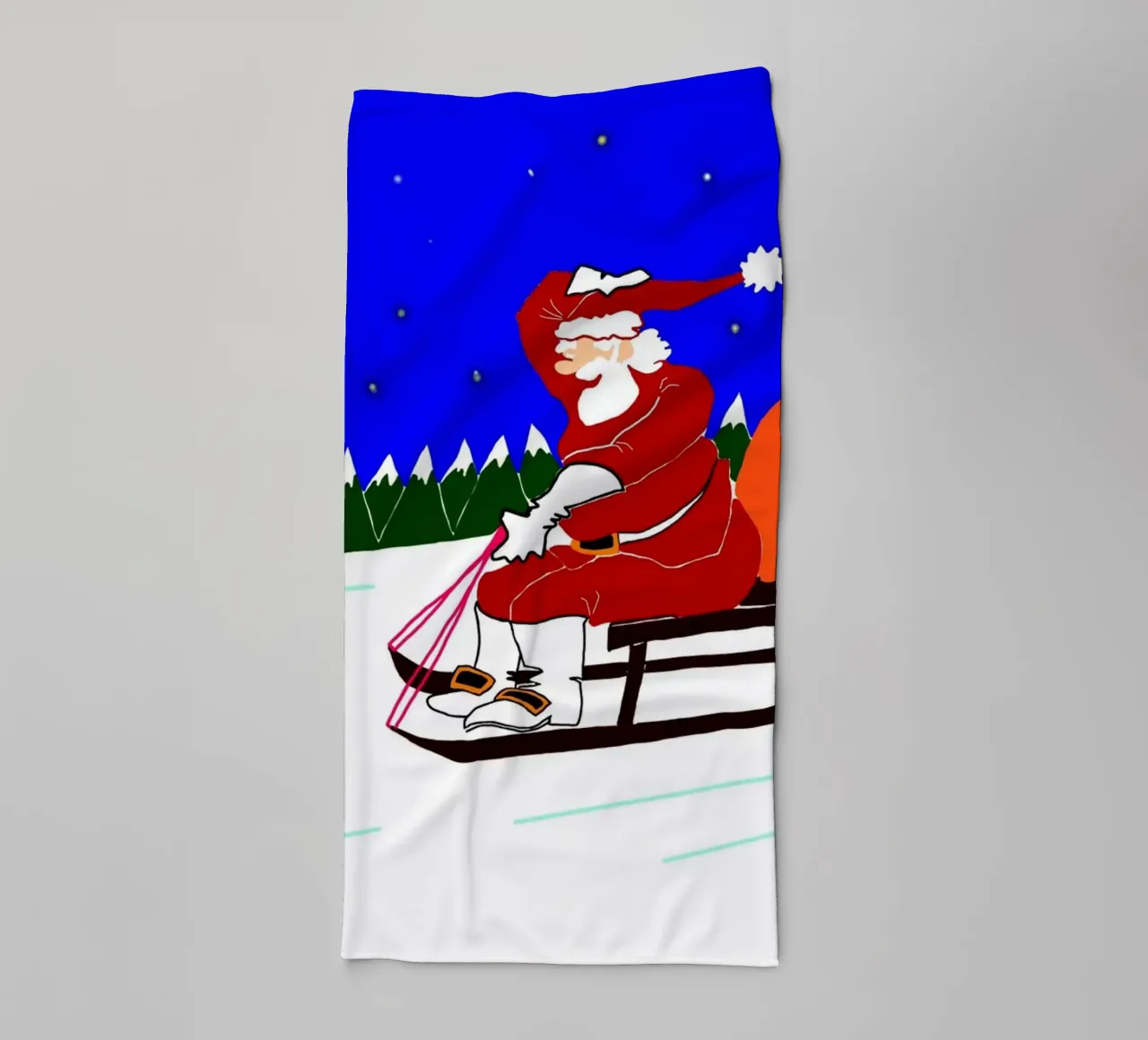 Natale asciugamano da bagno da Massimo Frascogna