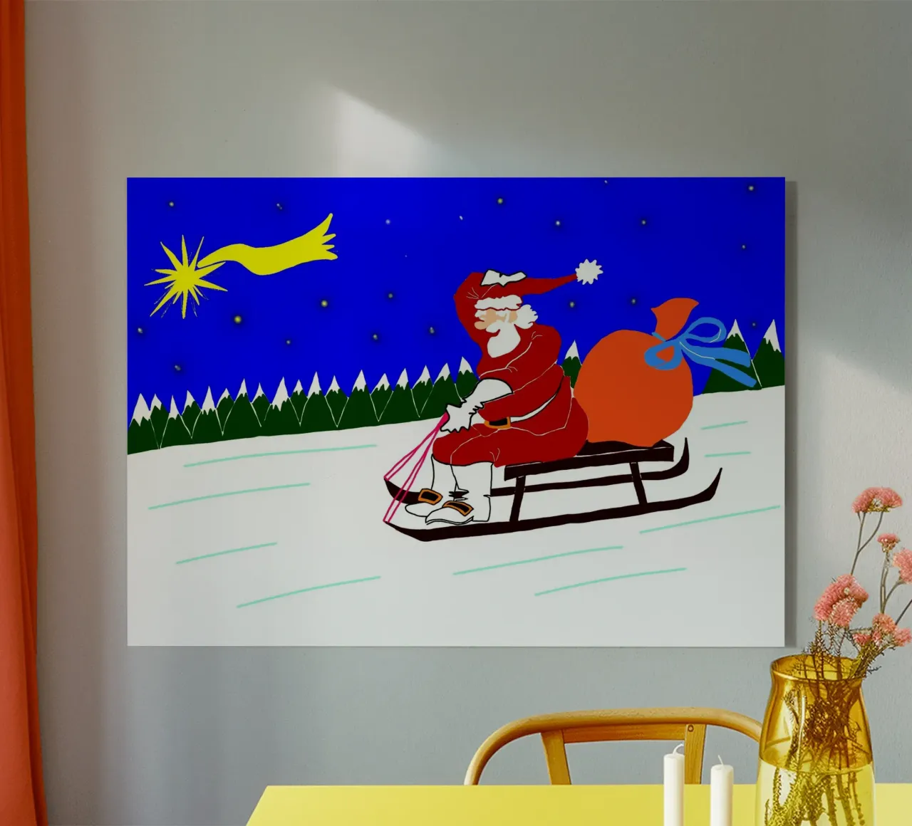 Navidad metacrilato de Massimo Frascogna