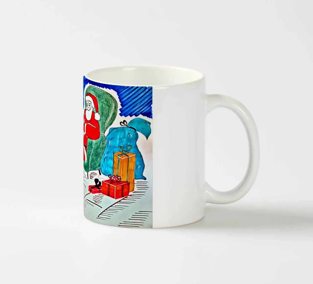 Buon Natale tazza in ceramica da Massimo Frascogna