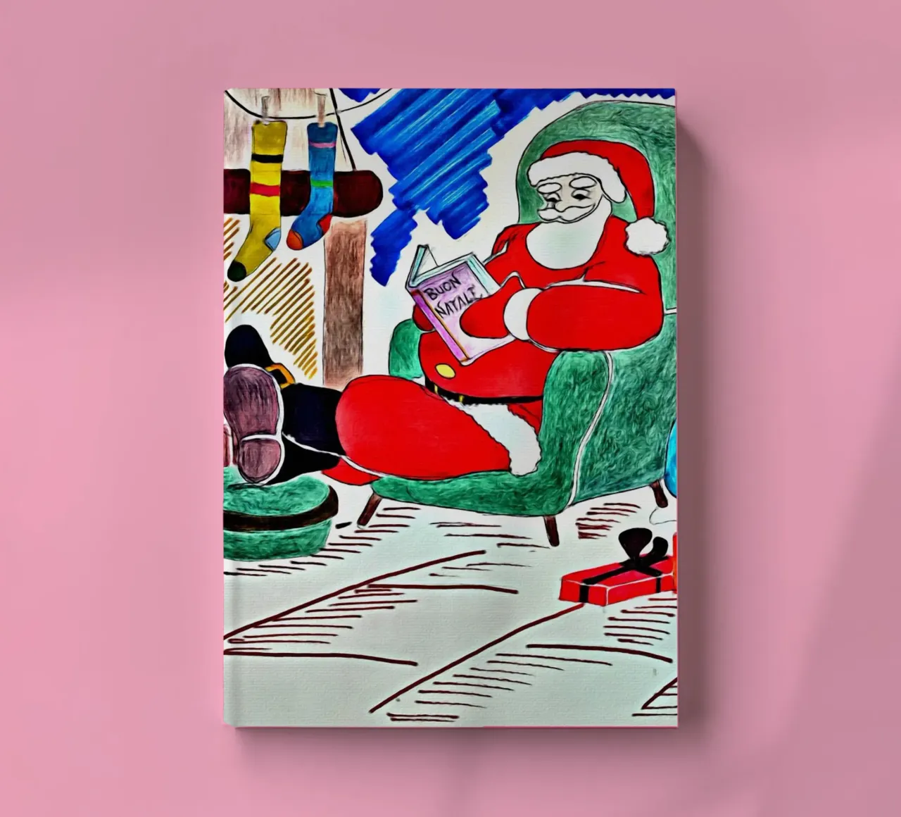 Joyeux Noël carnet de notes de Massimo Frascogna