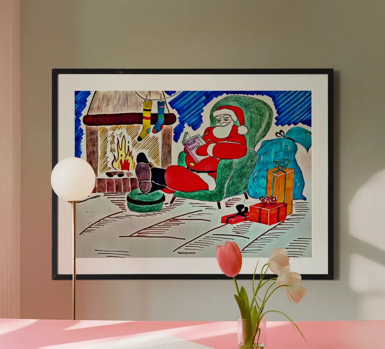 Buon Natale carta hahnemühle da Massimo Frascogna